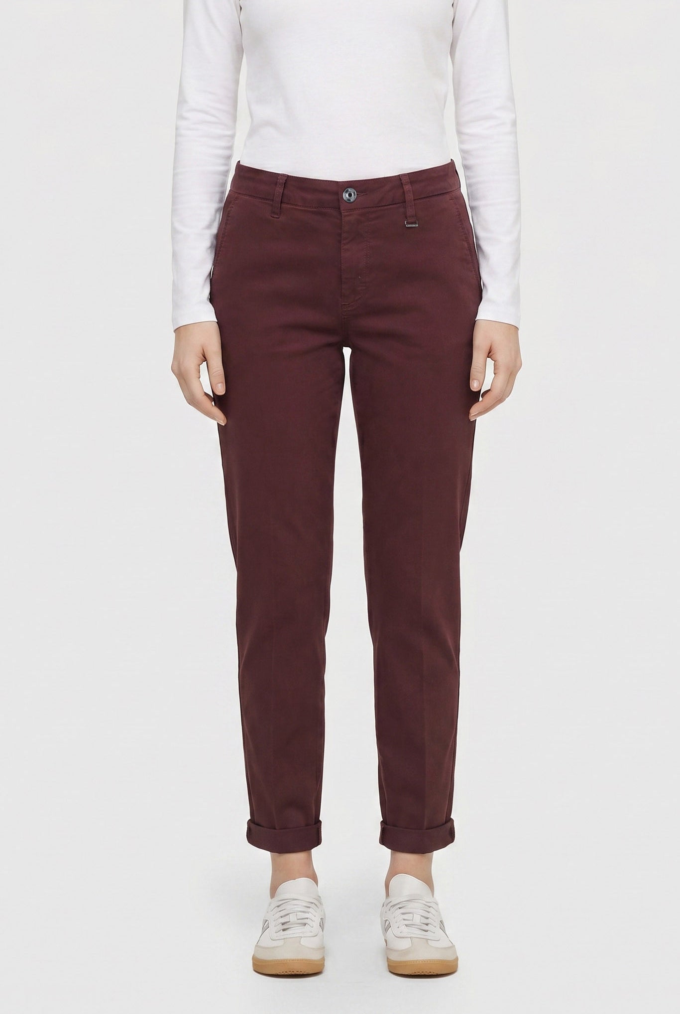 MAC Winter Turn Up Chinos - Smoky Purple