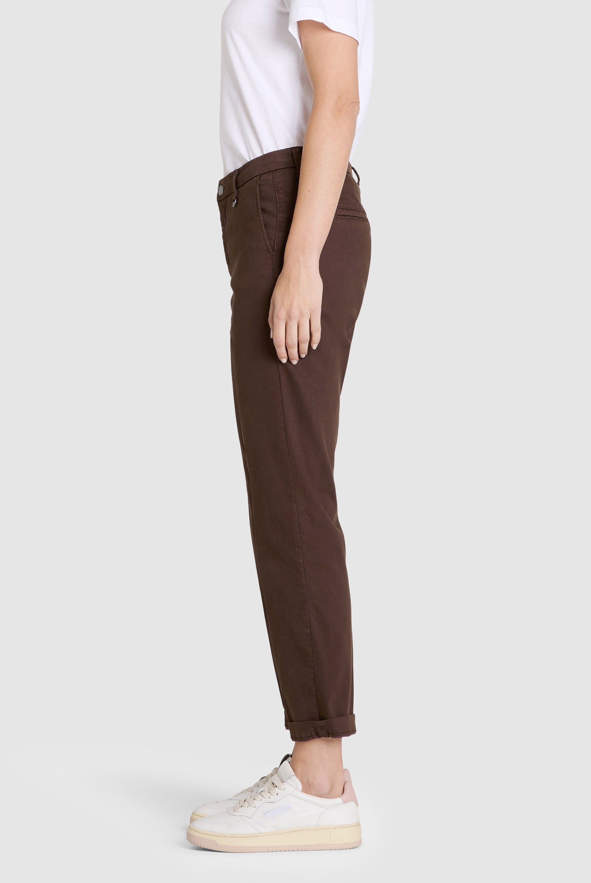 MAC Winter Turn Up Chinos - Truffle Brown