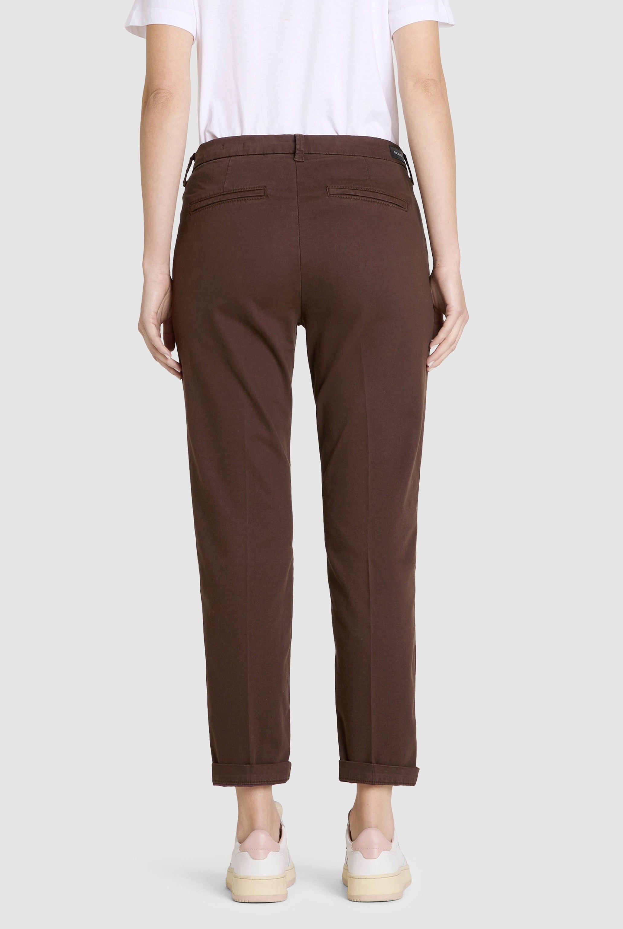 MAC Winter Turn Up Chinos - Truffle Brown