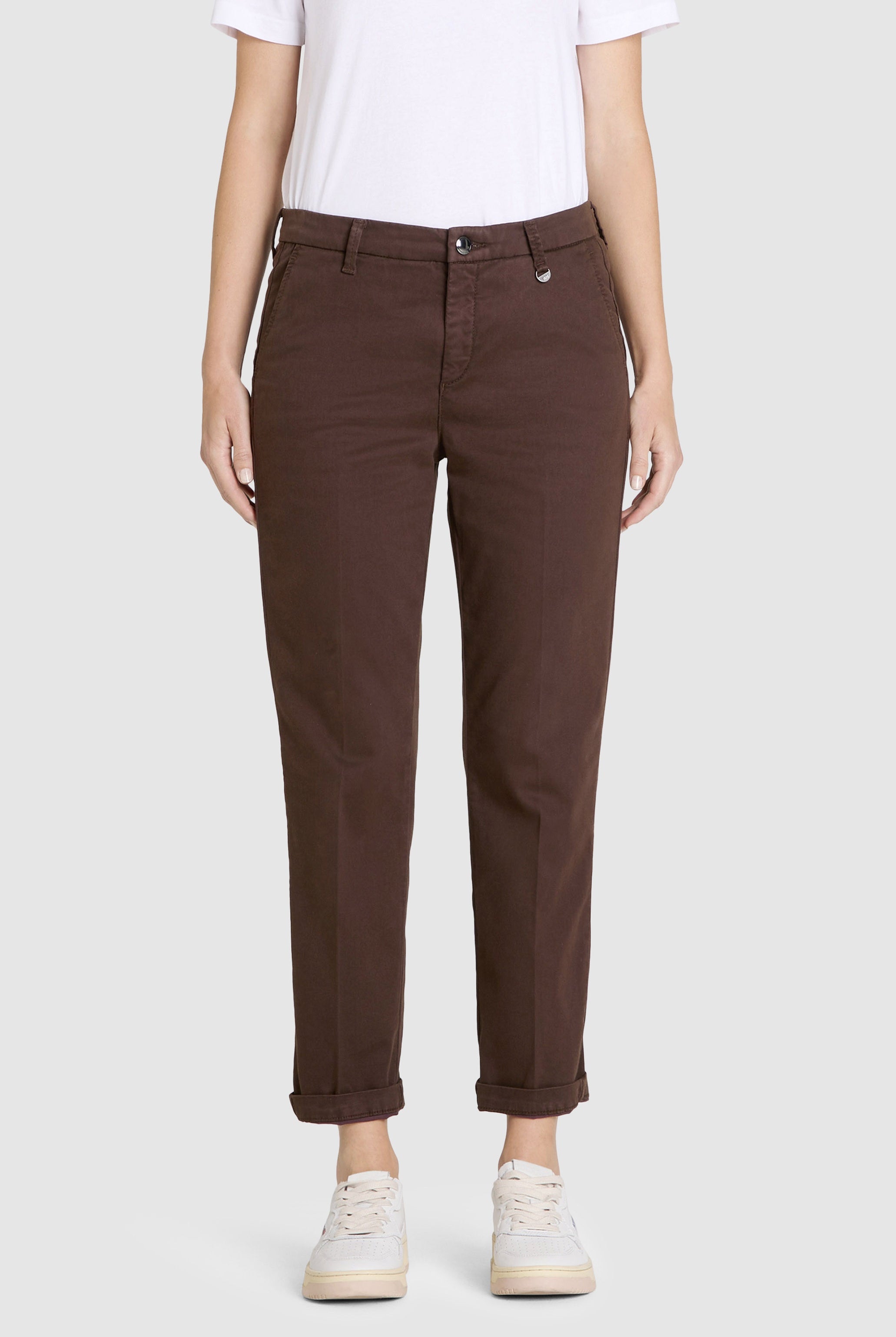 MAC Winter Turn Up Chinos - Truffle Brown