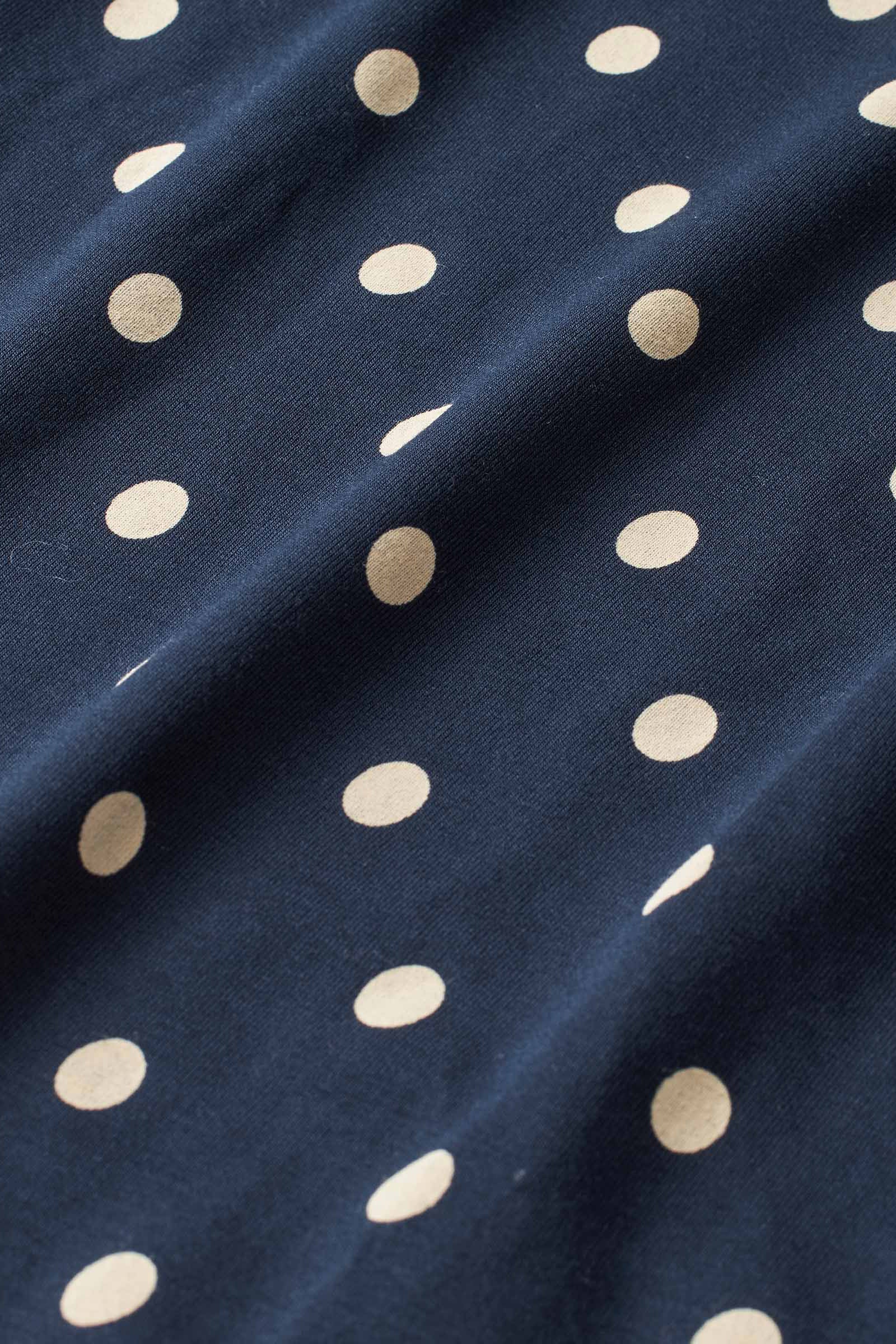 Masai Bavessa Polka-Dot Top - Navy Blazer