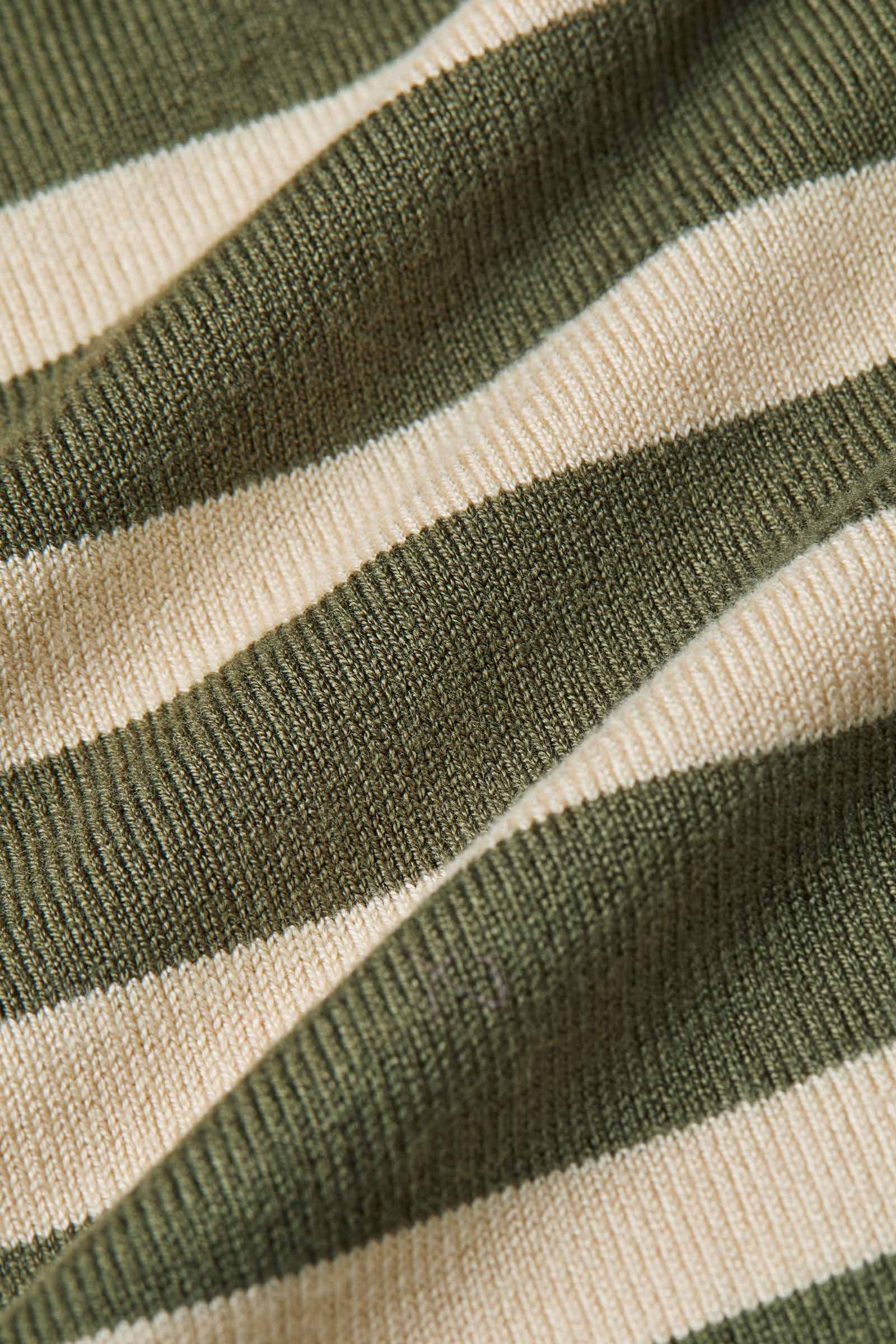 Masai Fasoni Stripe Jumper - Sea/fog