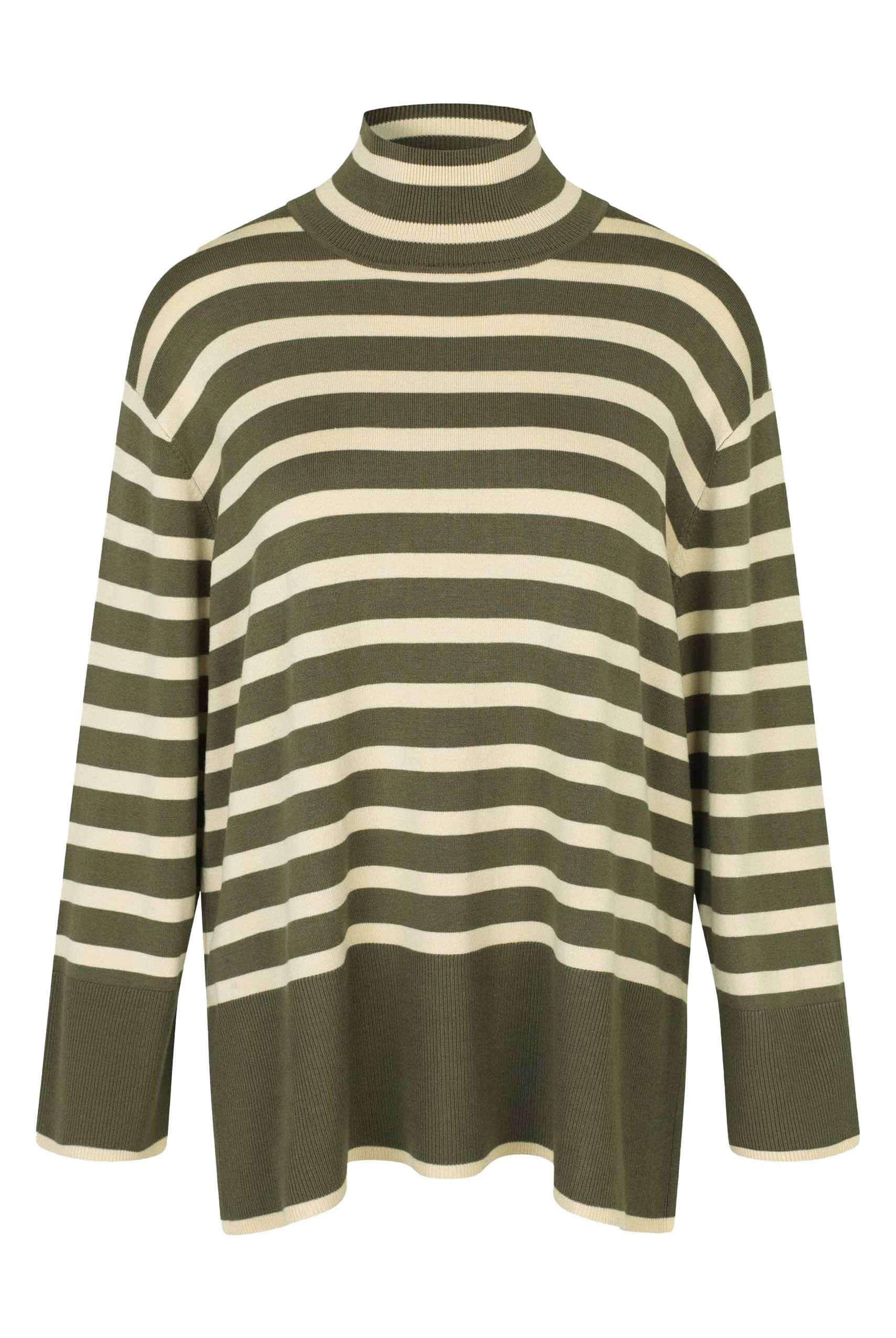 Masai Fasoni Stripe Jumper - Sea/fog