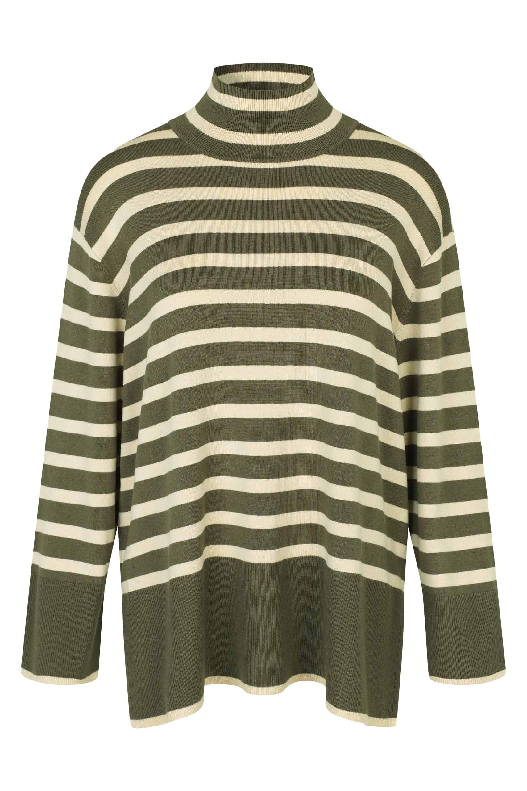 Masai Fasoni Stripe Jumper - Sea/fog