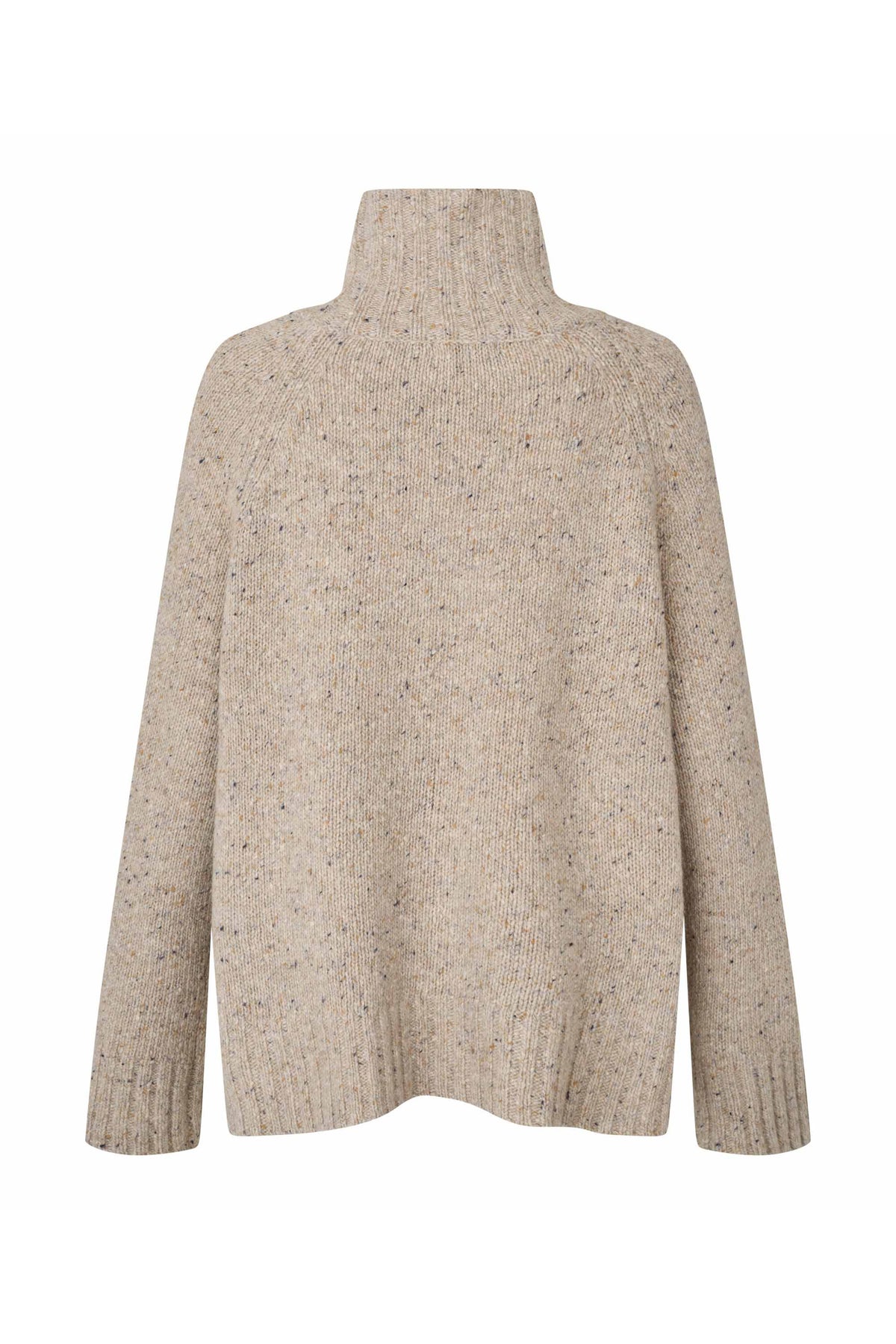 Masai Fenoria Funnel Neck Jumper - Plaza Taupe