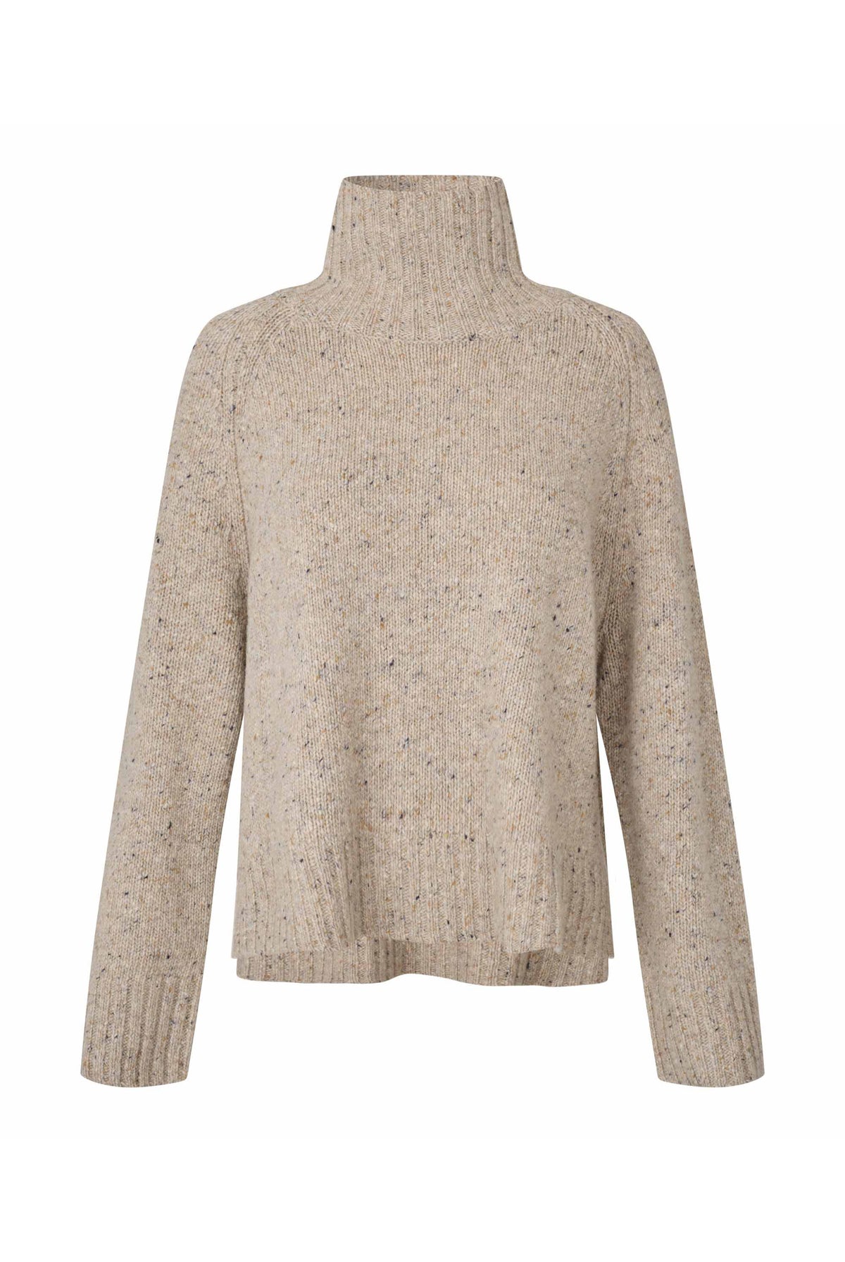 Masai Fenoria Funnel Neck Jumper - Plaza Taupe