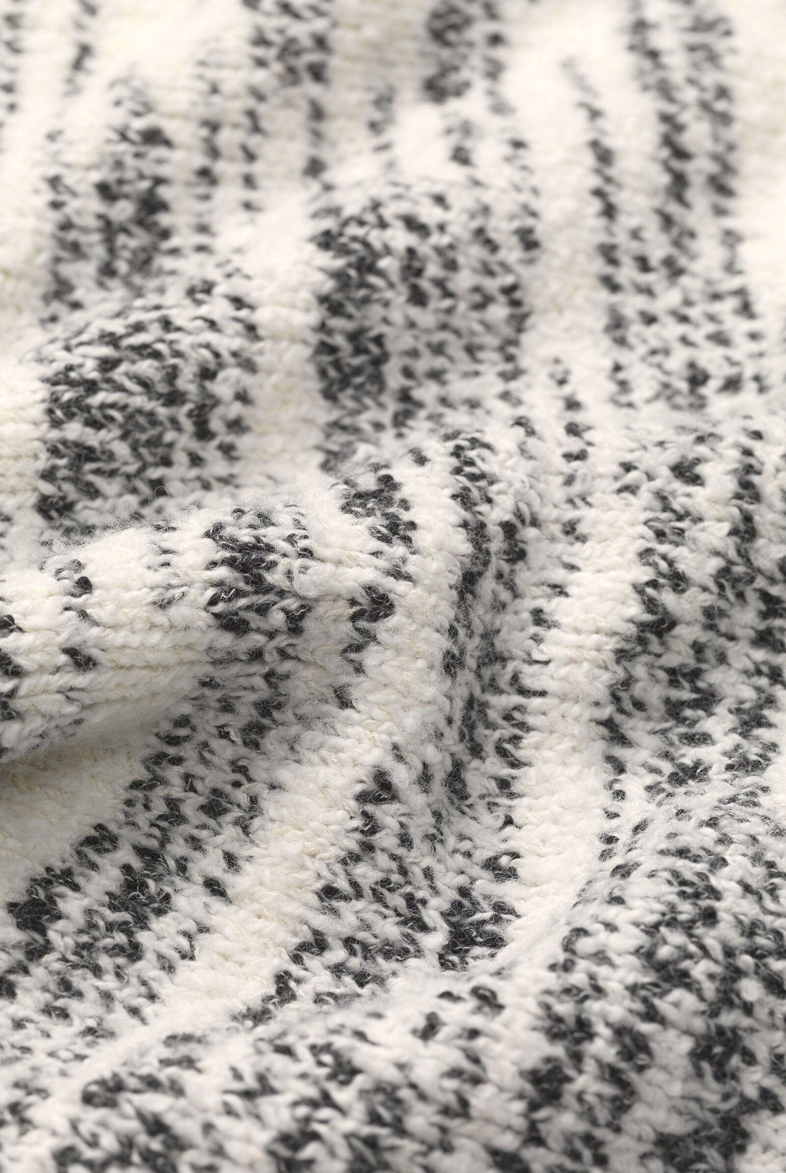 Masai Fuchsia Melange Knitted Jumper - Black