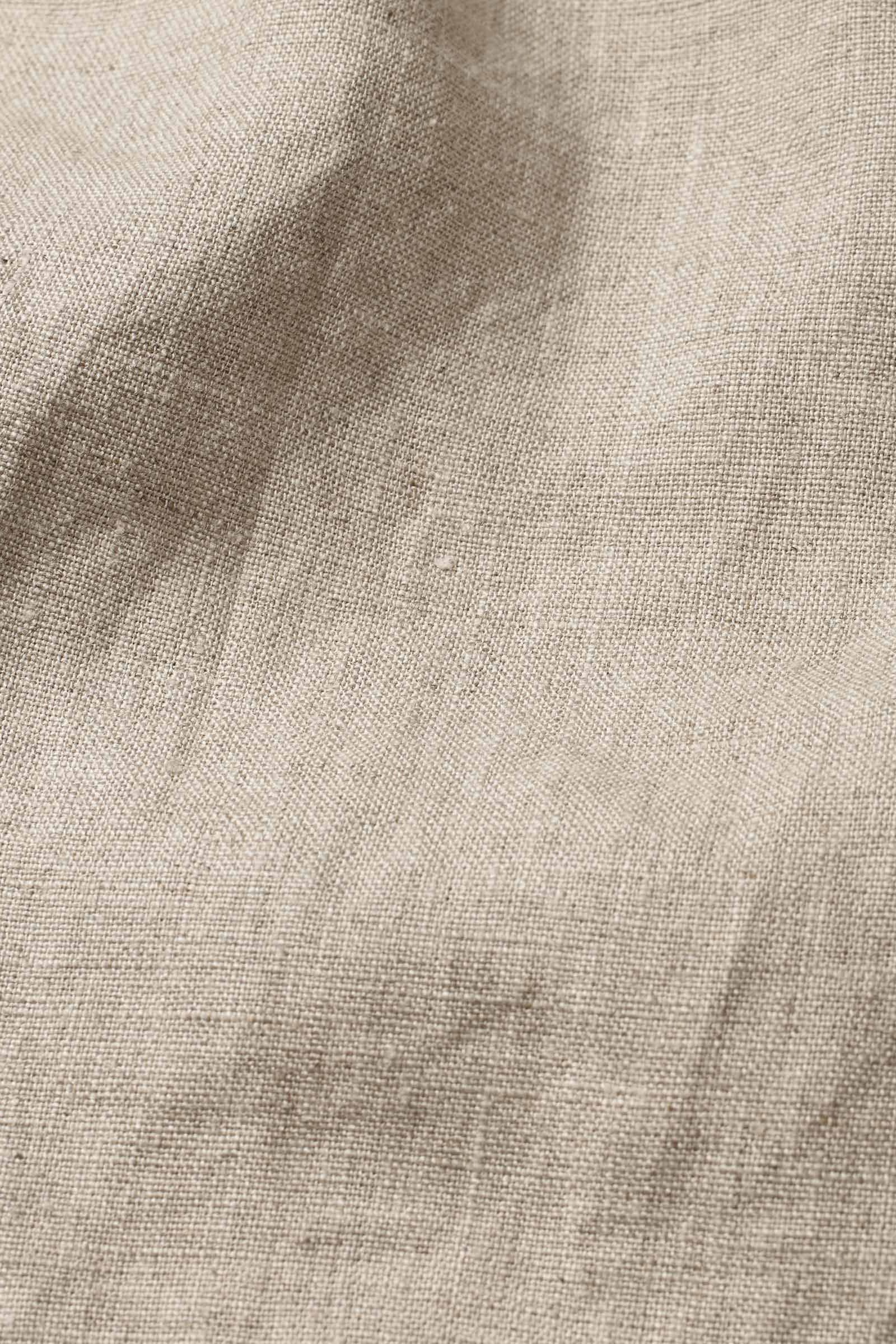 Masai Idakai Linen 3/4 Sleeve Shirt - Natural