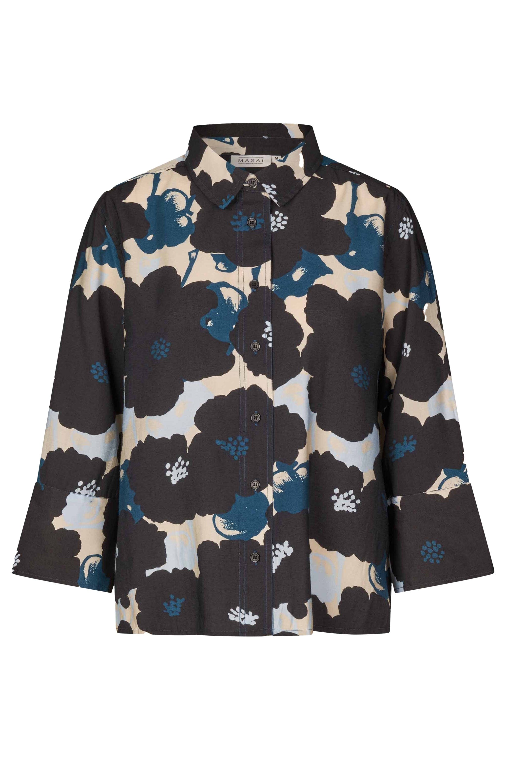 Masai Ilonka Printed Shirt - Moonlit Ocean