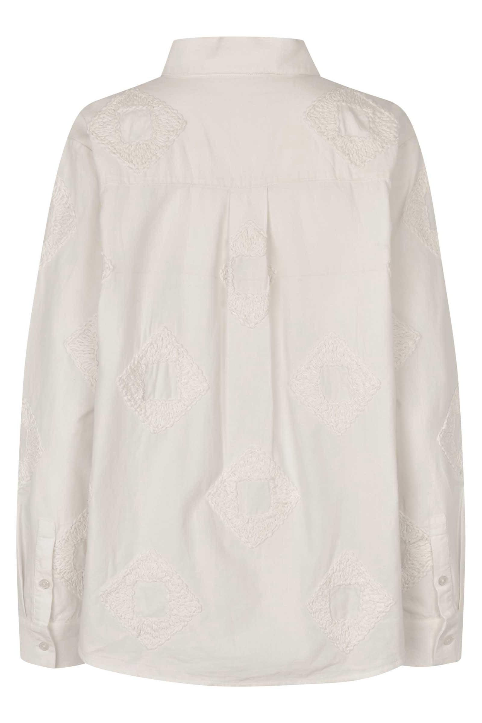 Masai Inanne Embroidered Shirt - Jet Stream