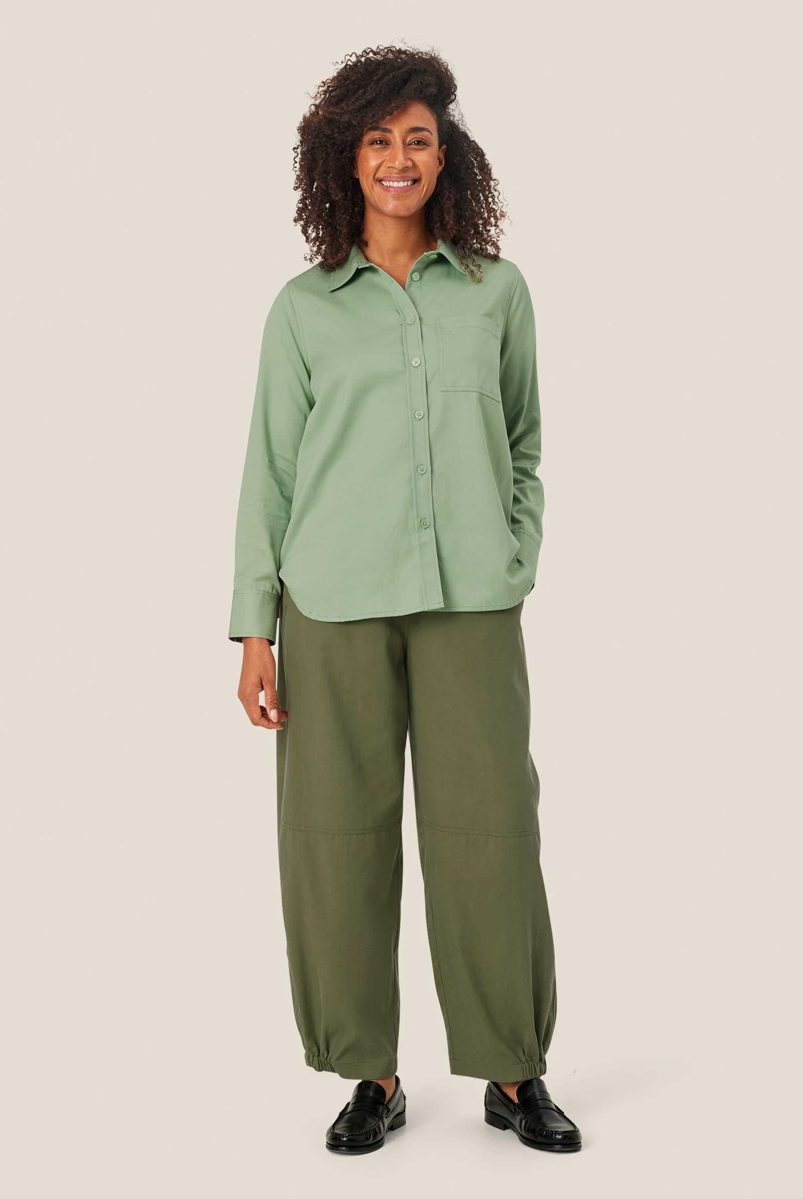Masai Indiba Soft Shirt - Frosty Green
