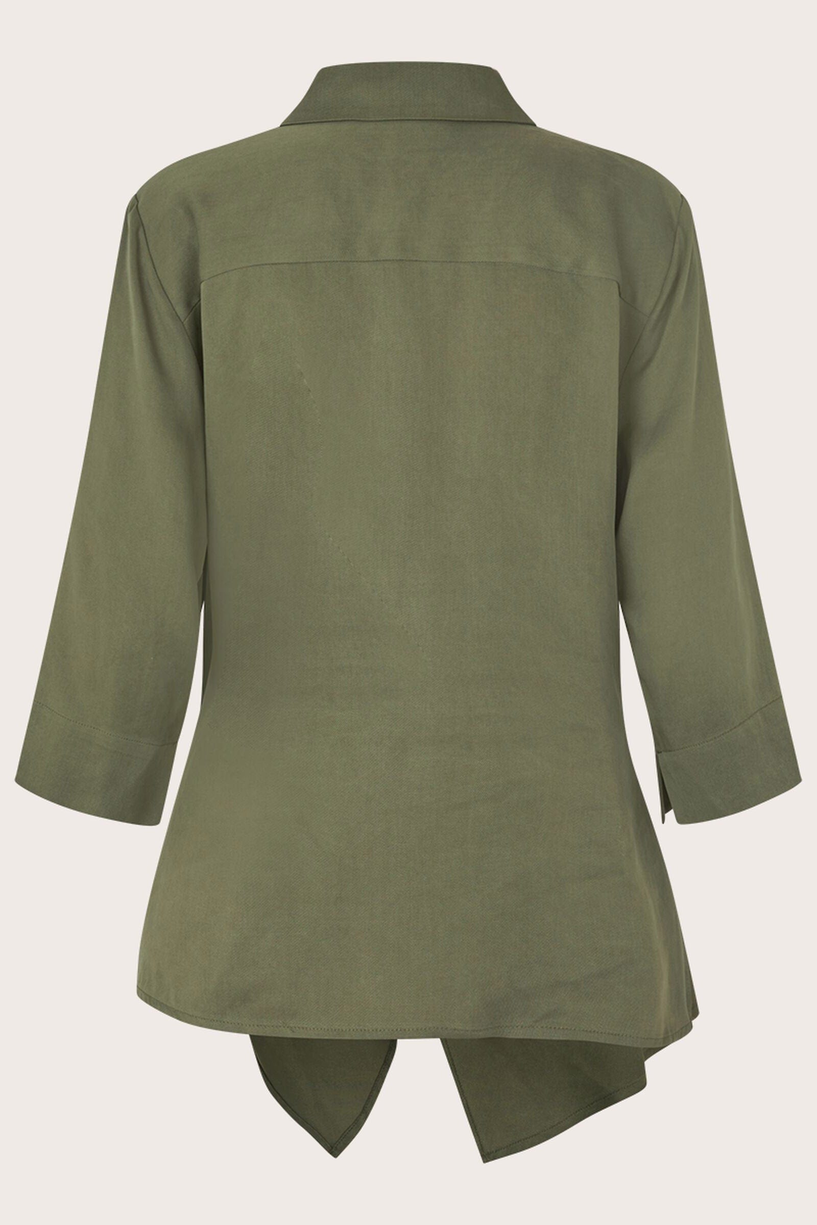 Masai Isalena Shirt - Dark Lichen Green