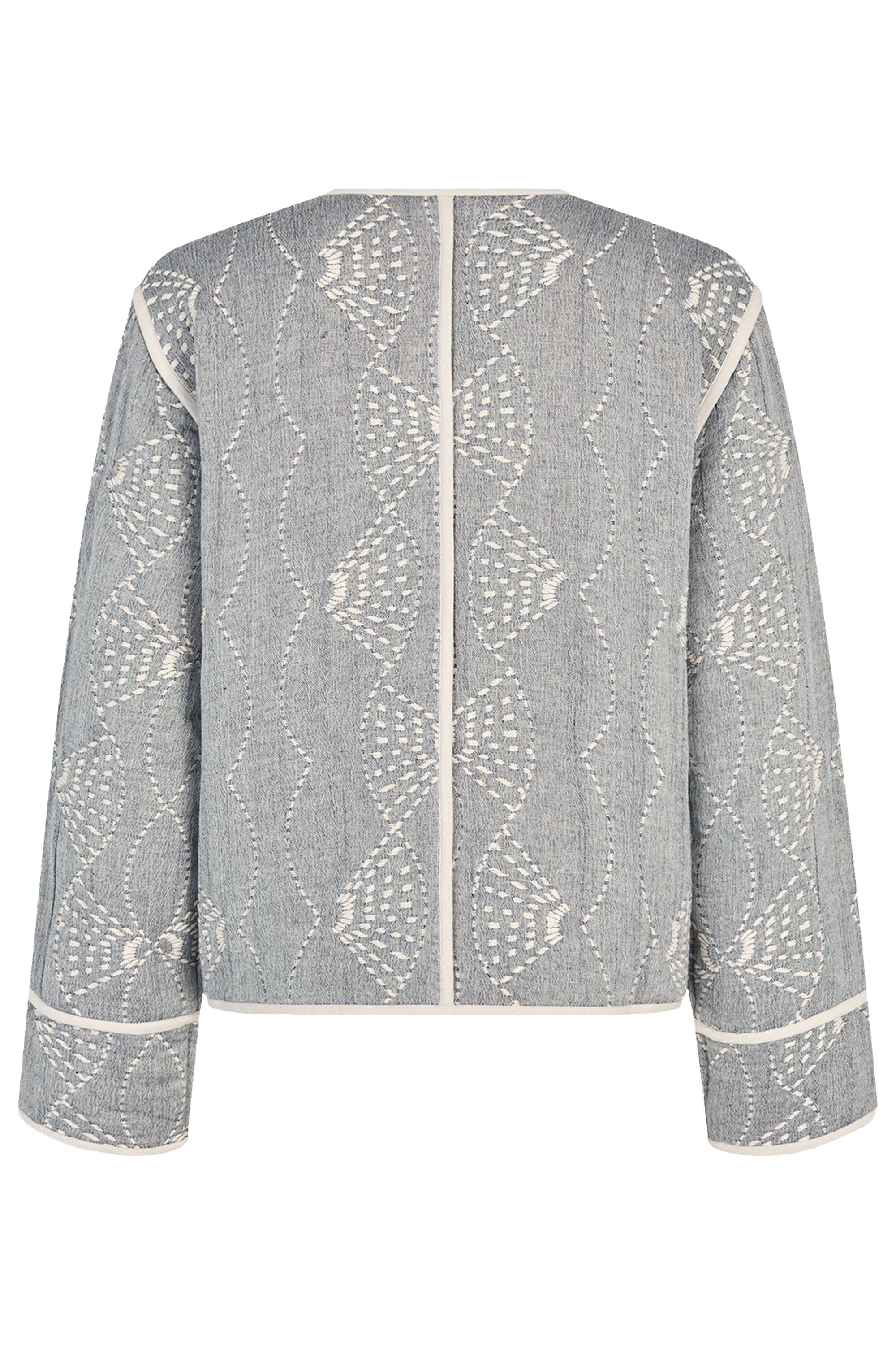 Masai Jeine Cotton Jacket - Sargasso Melange