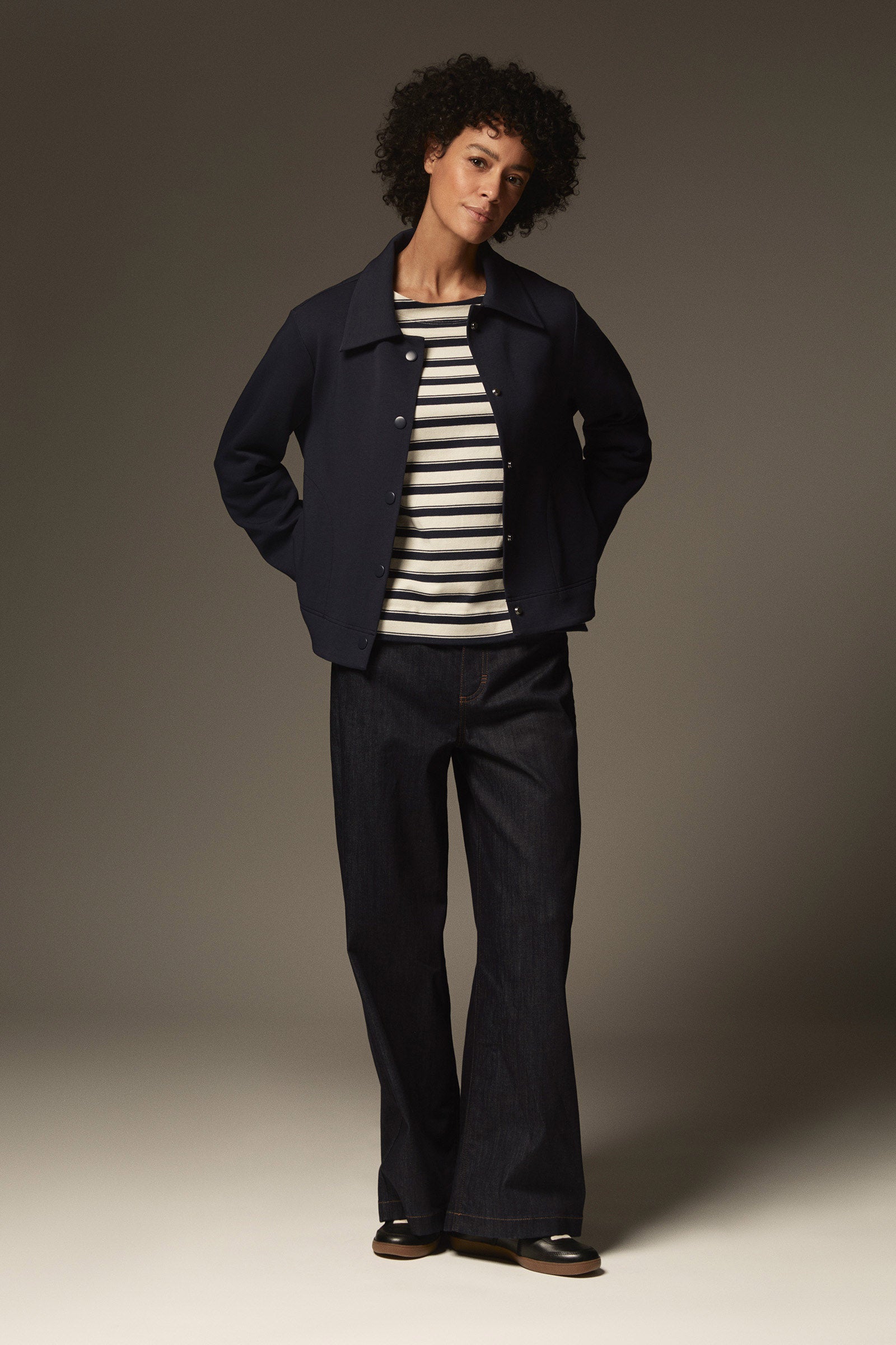 Masai Jettina Jacket - Navy Blazer