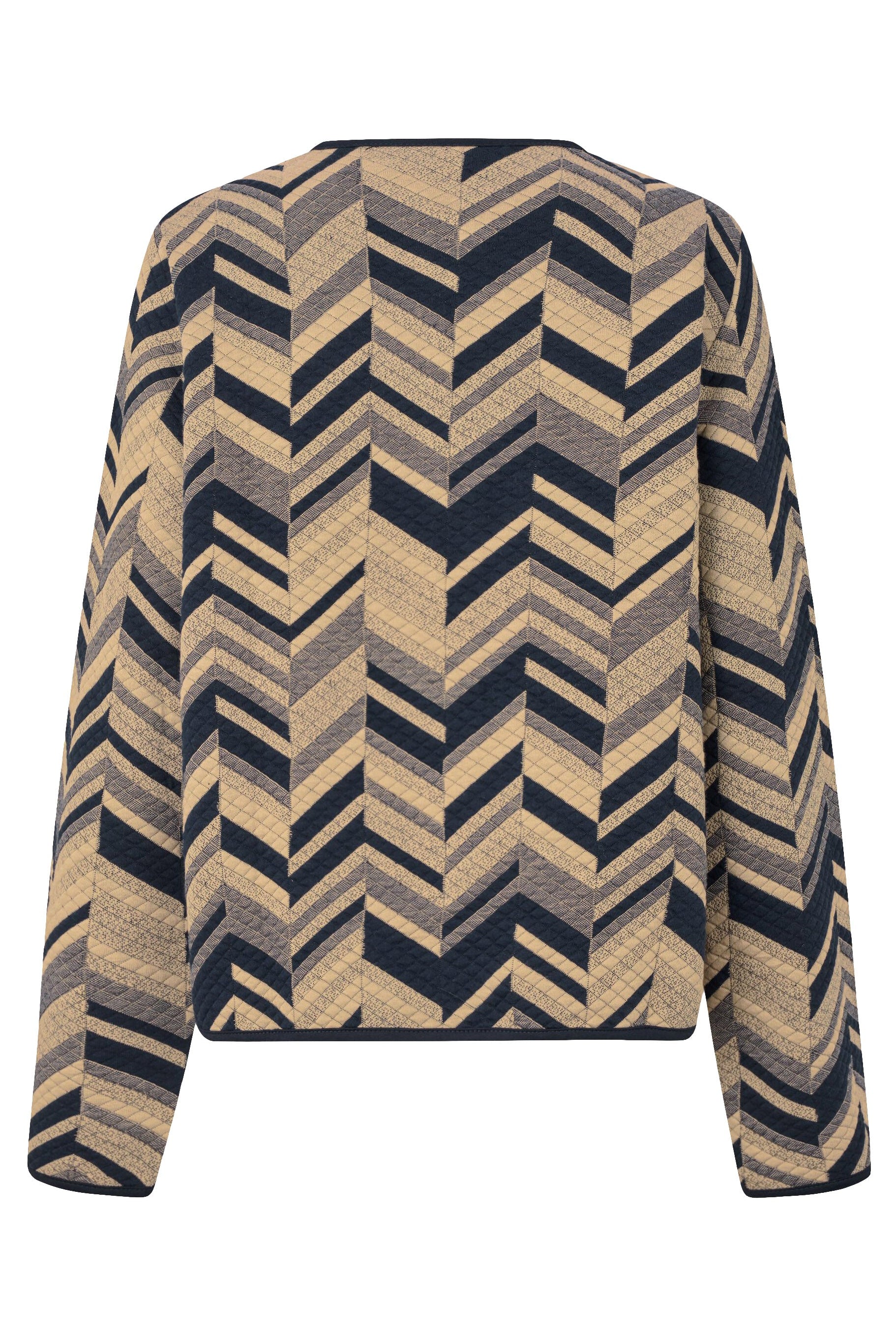 Masai Juanta Quilted Jersey Jacket - Travertine