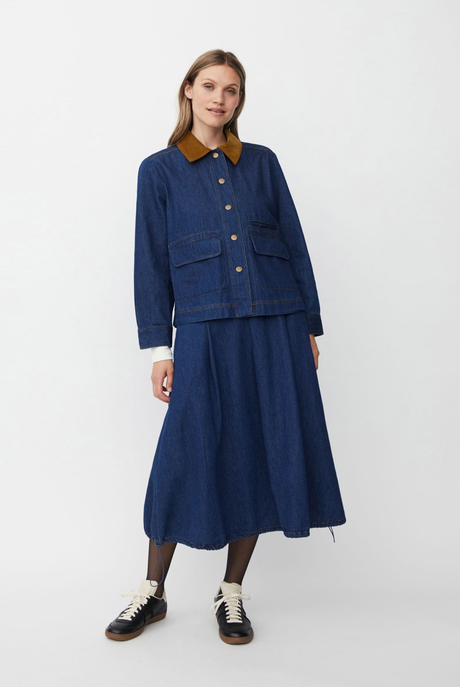 Masai Julemi Denim Jacket - Dark Denim