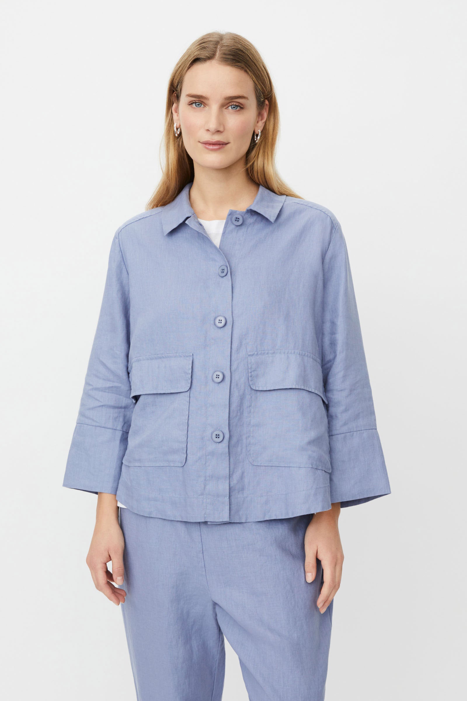 Masai Jurelle 3/4 Sleeve Jacket - Stonewash