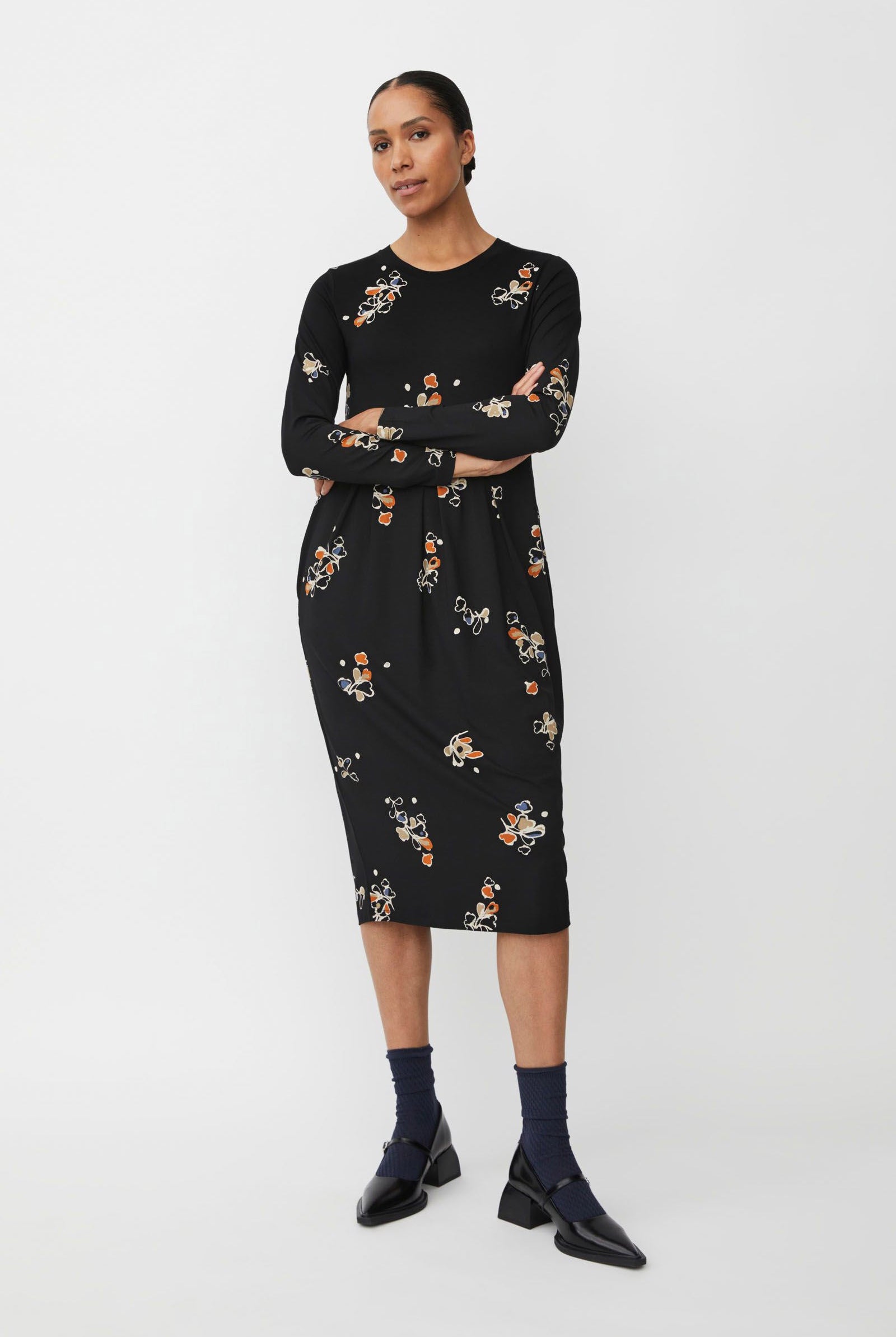 Masai Namo Jersey Dress - Autumnal