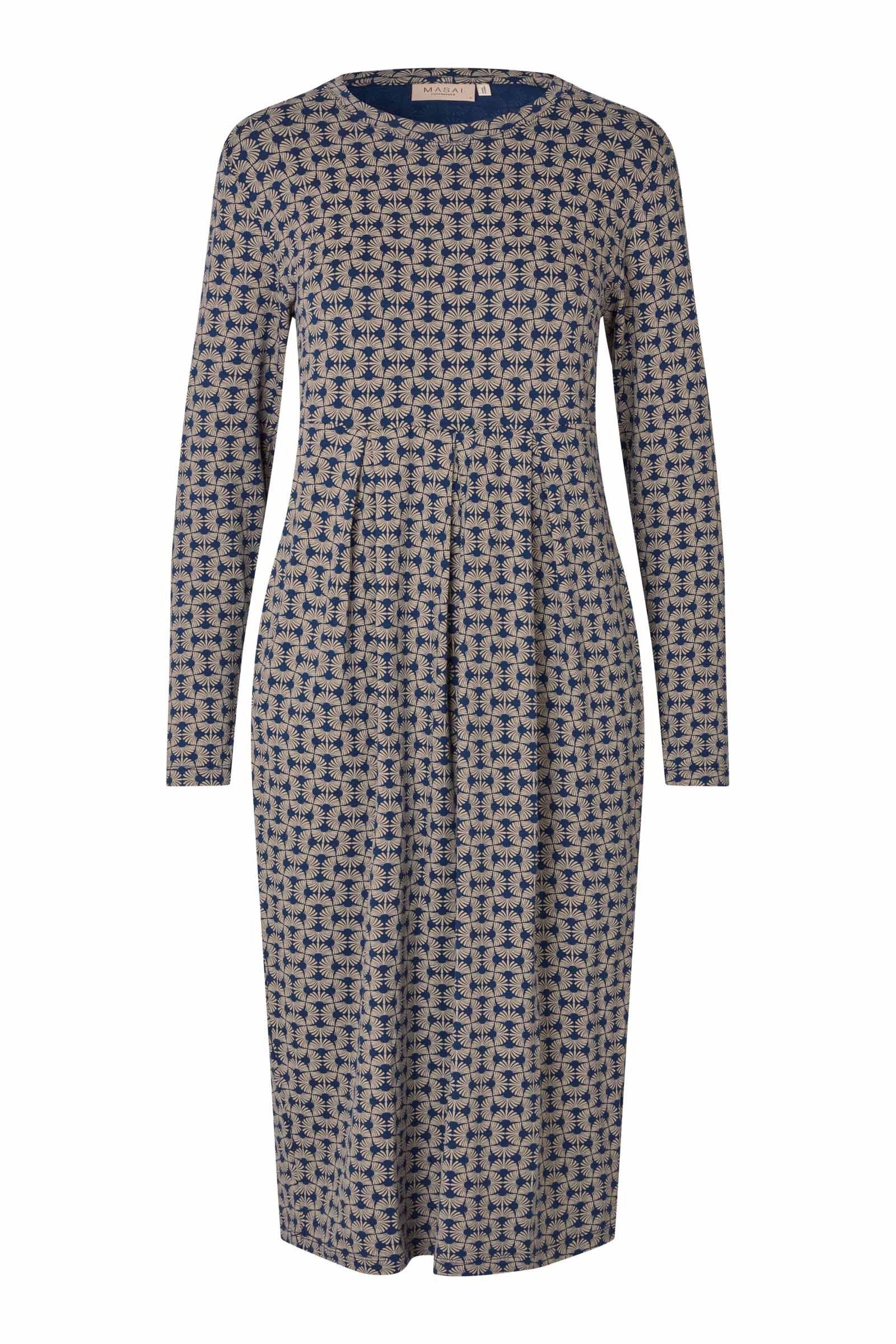 Masai Namo Jersey Dress - Dress Blue