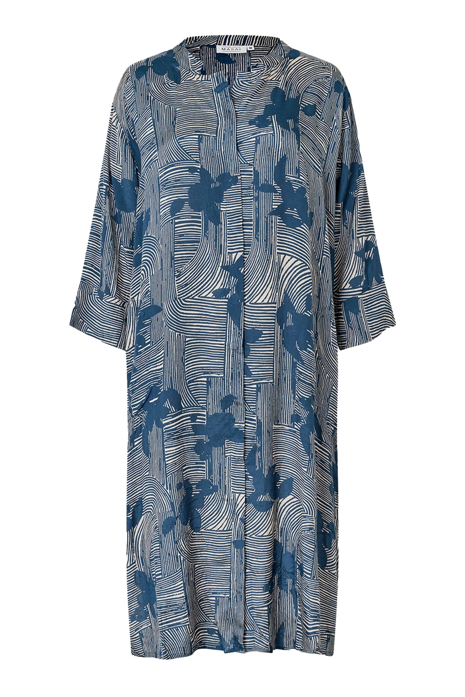 Masai Nimes Printed Dress - Sargasso Sea