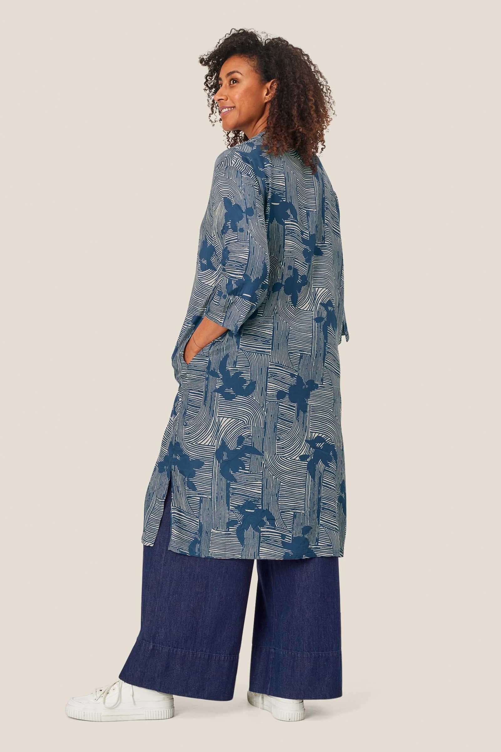 Masai Nimes Printed Dress - Sargasso Sea