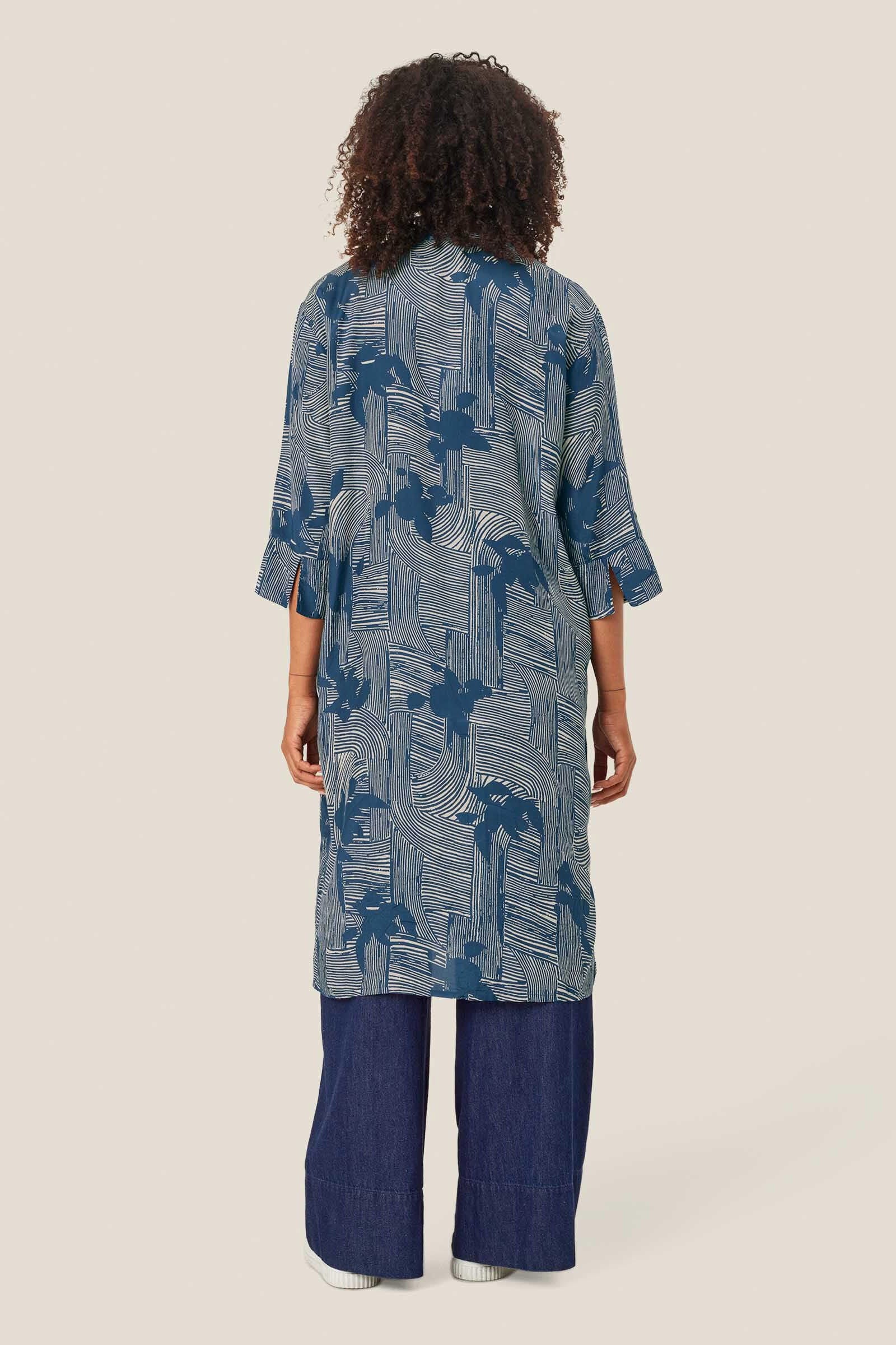 Masai Nimes Printed Dress - Sargasso Sea