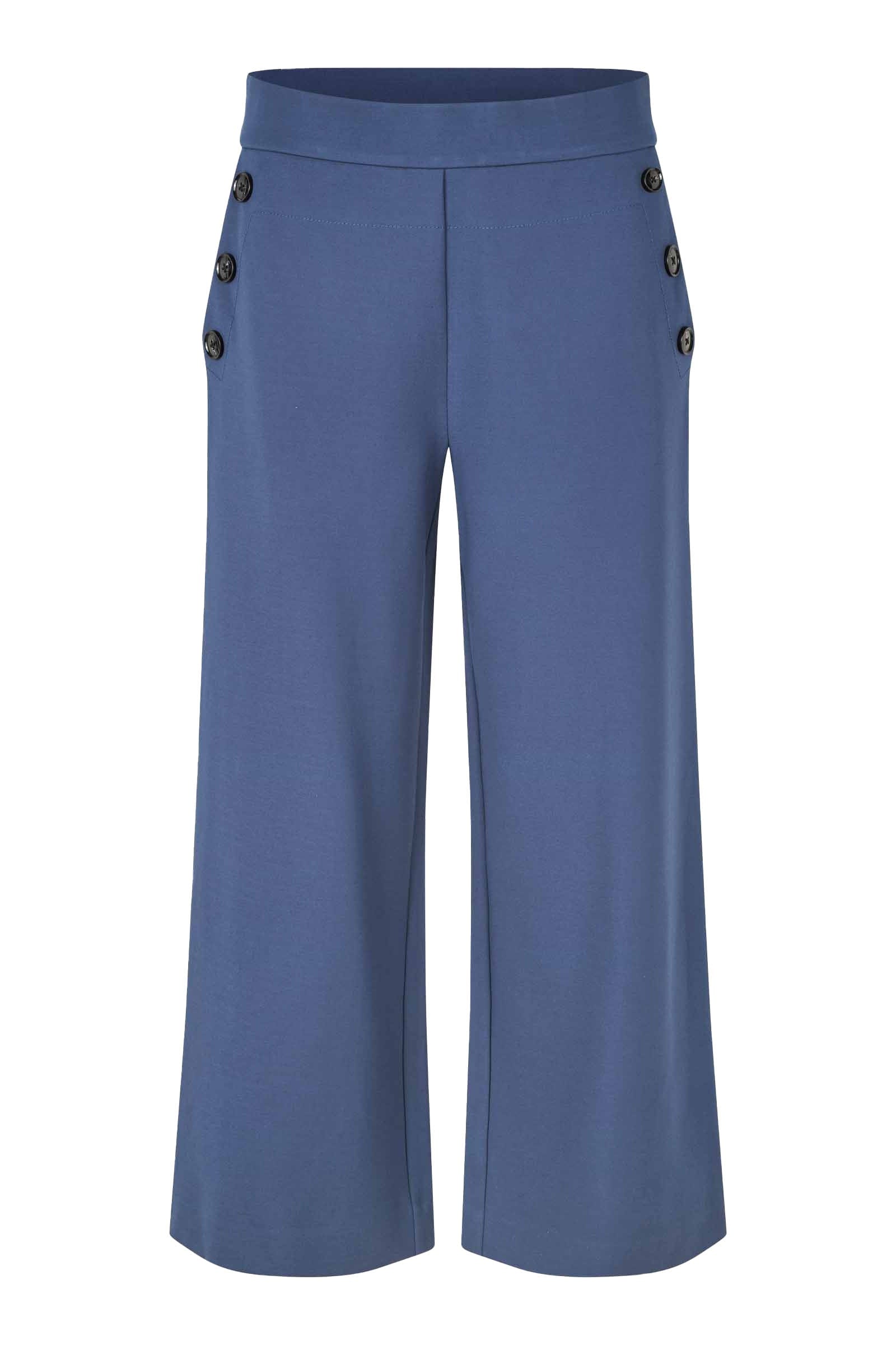 Masai Prisca Jersey Cropped Trousers - Sargasso Sea