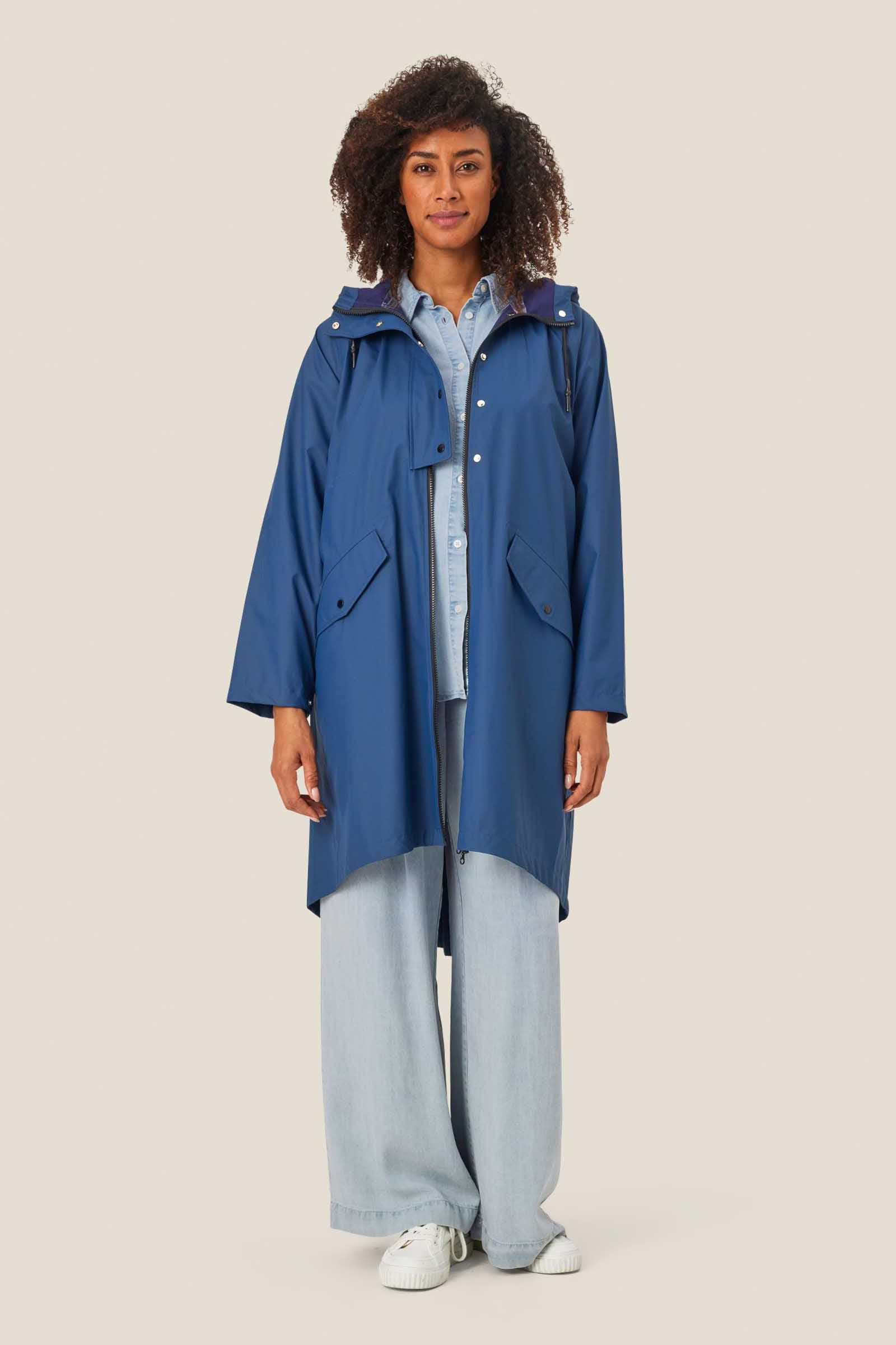 Masai Theia PU Rain Jacket - Sargasso Sea