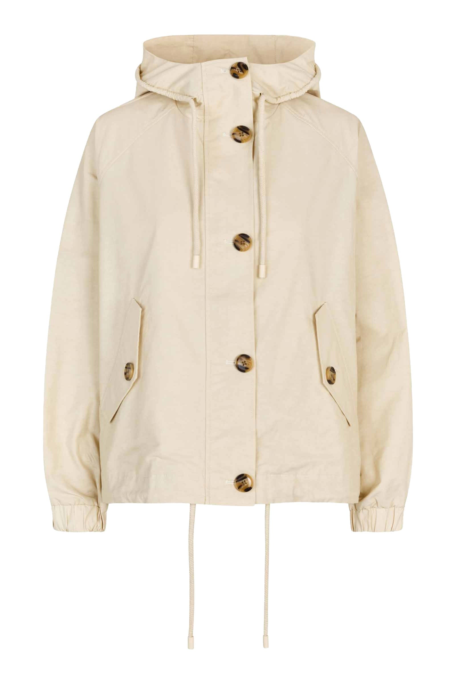 Masai Tovie Lightweight Cotton Jacket - Oyster White