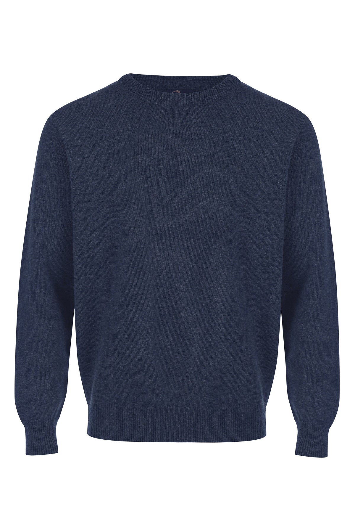 Massoti Lambswool Crew Neck Jumper - Midnight