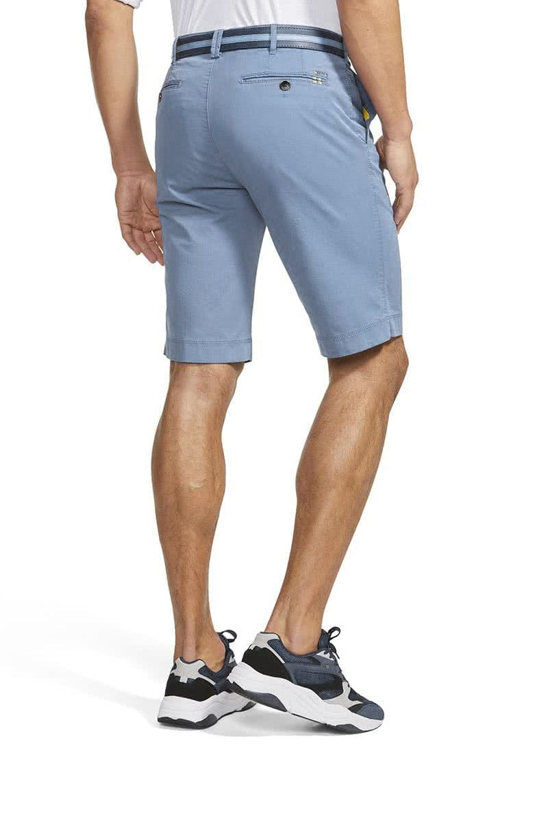 Meyer B-Palma Cotton Stretch Shorts - Washed Blue