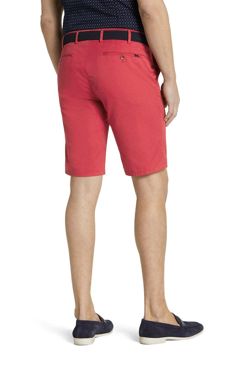 Meyer B-Palma Cotton Stretch Shorts - Washed Red