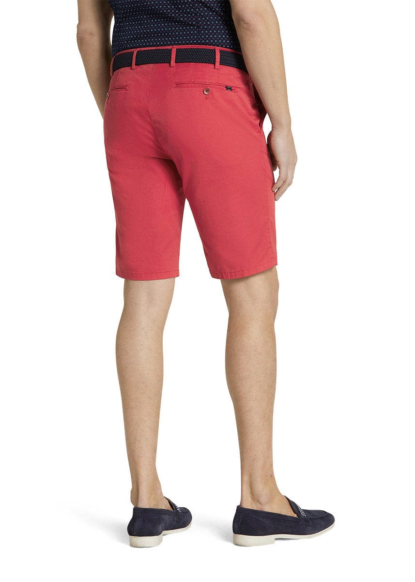 Meyer B-Palma Cotton Stretch Shorts - Washed Red