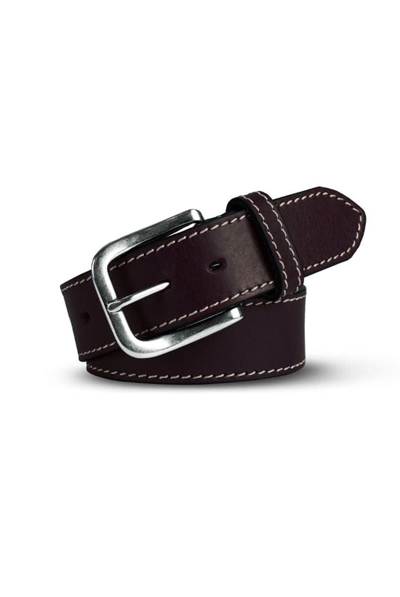Meyer Casual Leather Jeans Belt - Brown