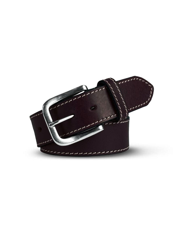 Meyer Casual Leather Jeans Belt - Brown