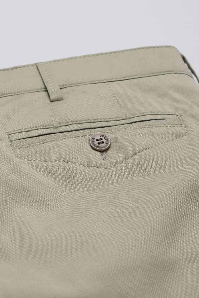 Meyer Chicago Fine Cotton Stretch Chinos - Sage