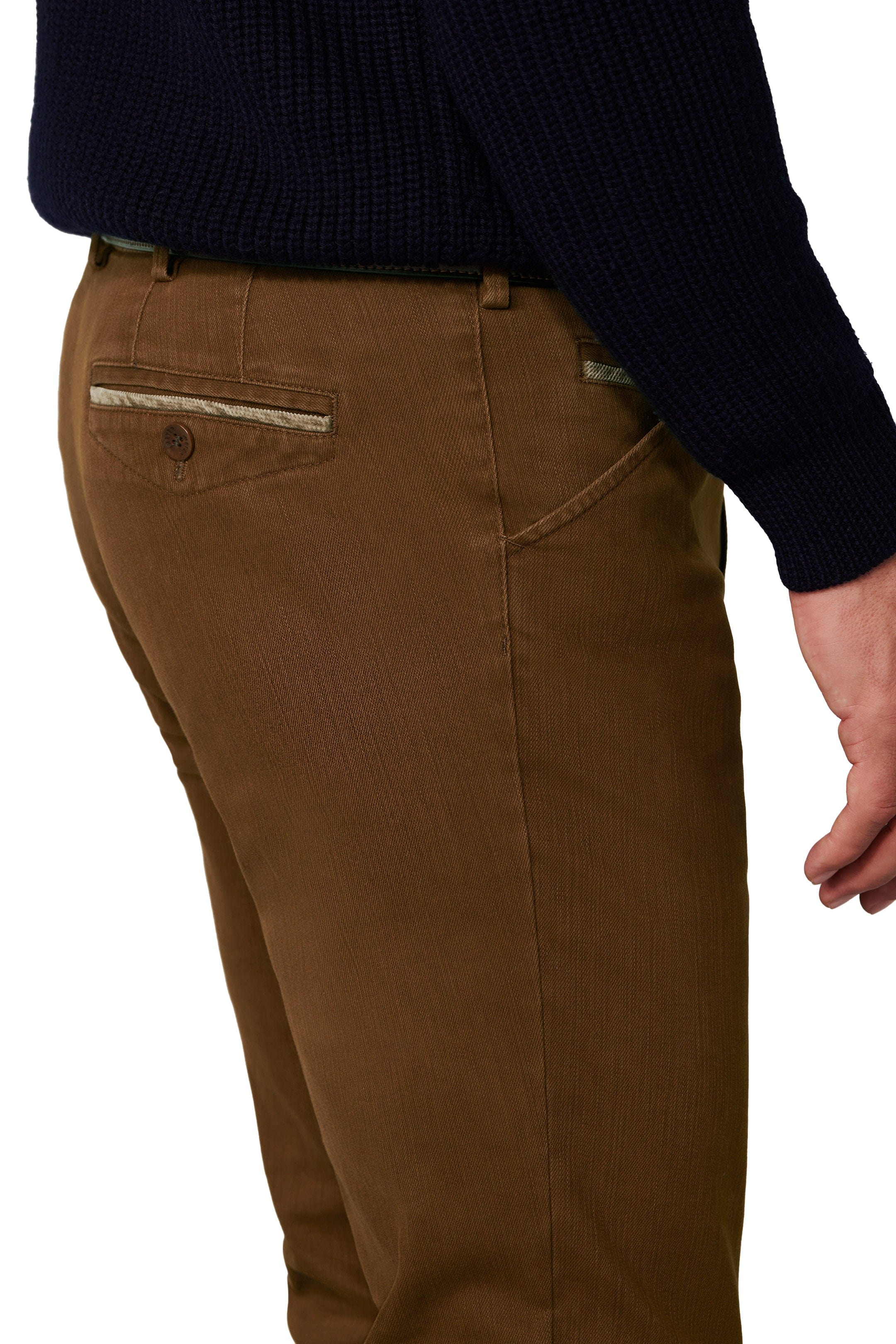 Meyer Chicago Flamme Double-Dyed Cotton Chinos - Caramel