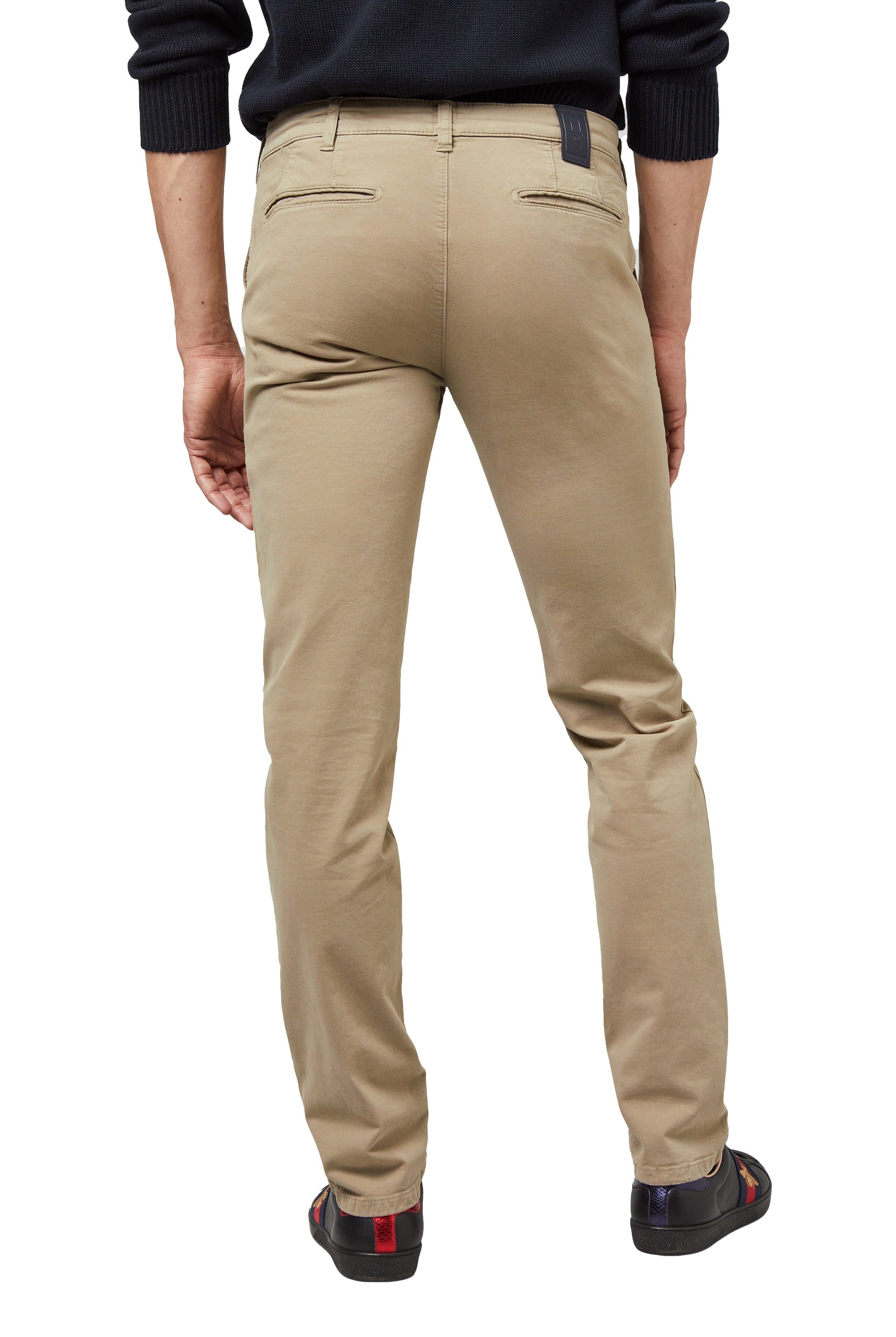Meyer M5 Casual Cotton Chinos - Stone