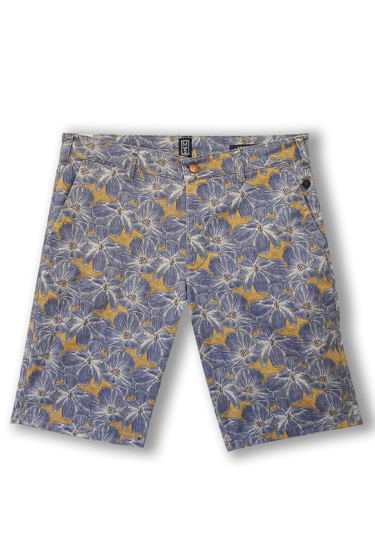 Meyer M5 Cotton Stretch Short - Floral