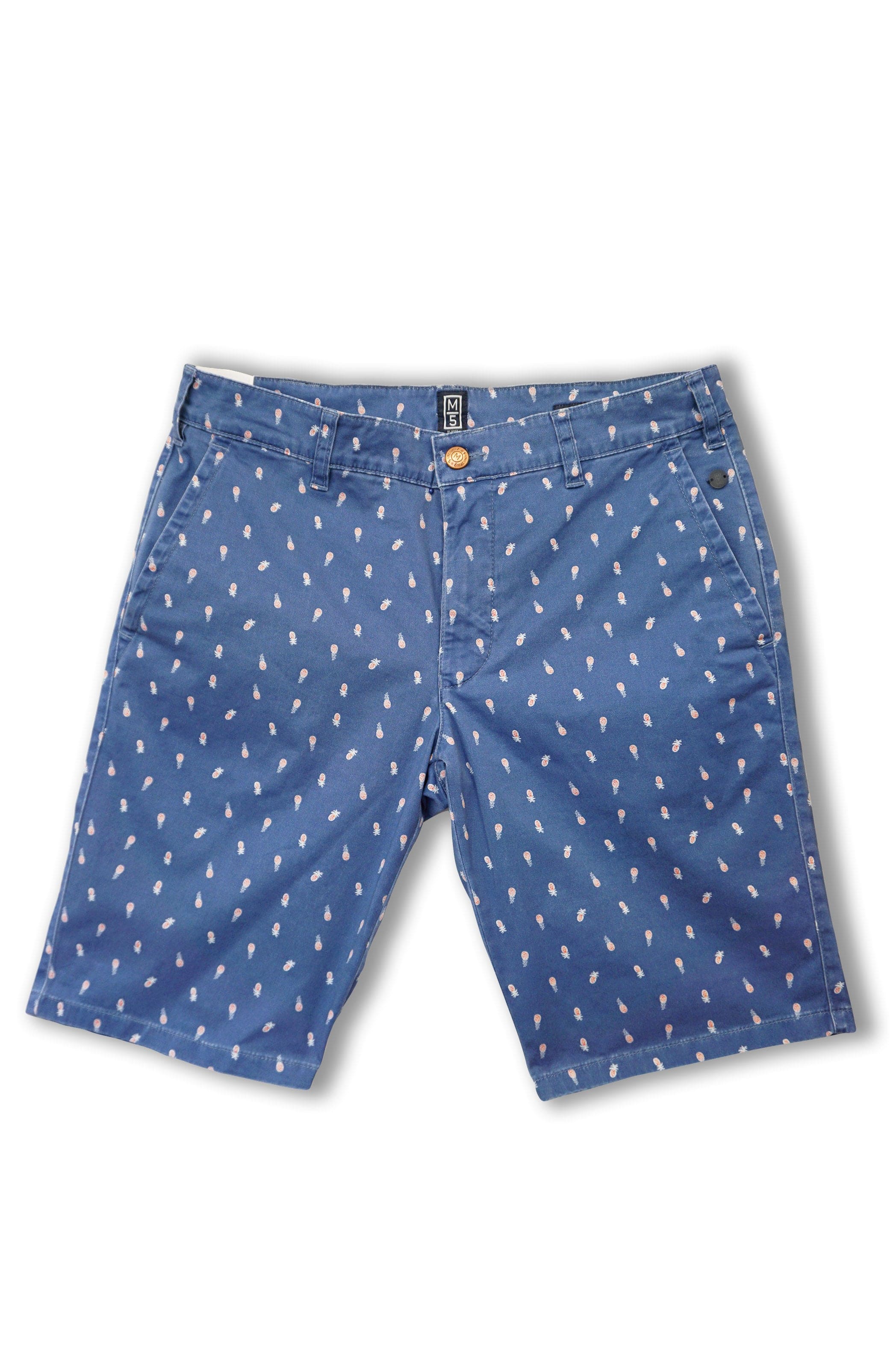 Meyer M5 Cotton Stretch Short - Pineapples
