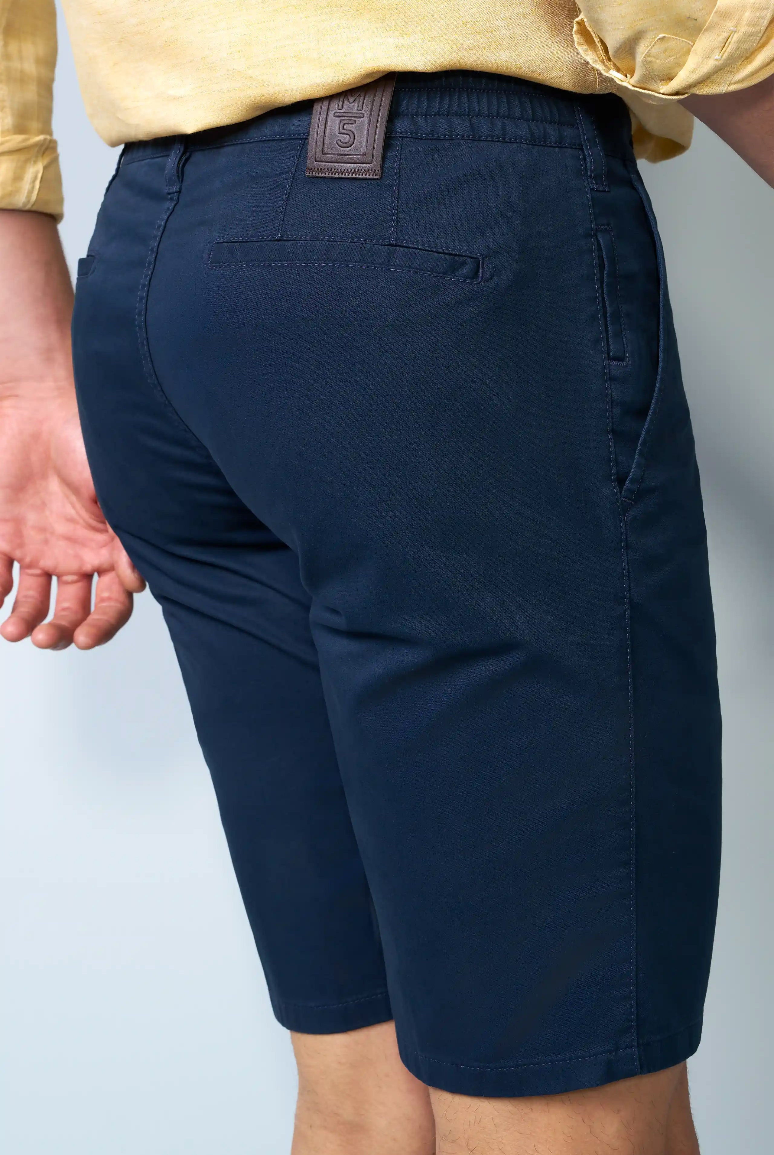 Meyer M5 Move Stretch Twill Shorts - Navy