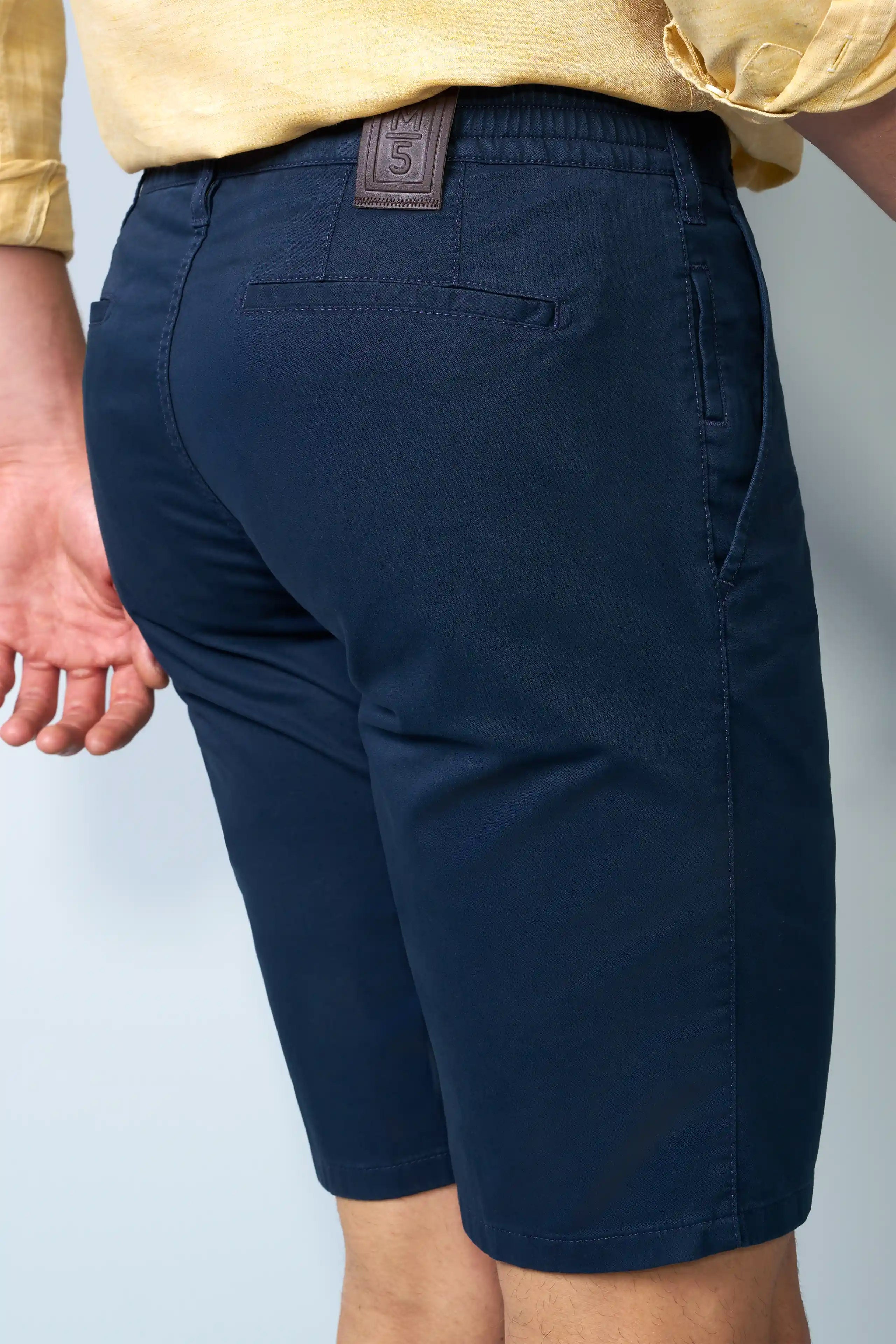Meyer M5 Move Stretch Twill Shorts - Navy