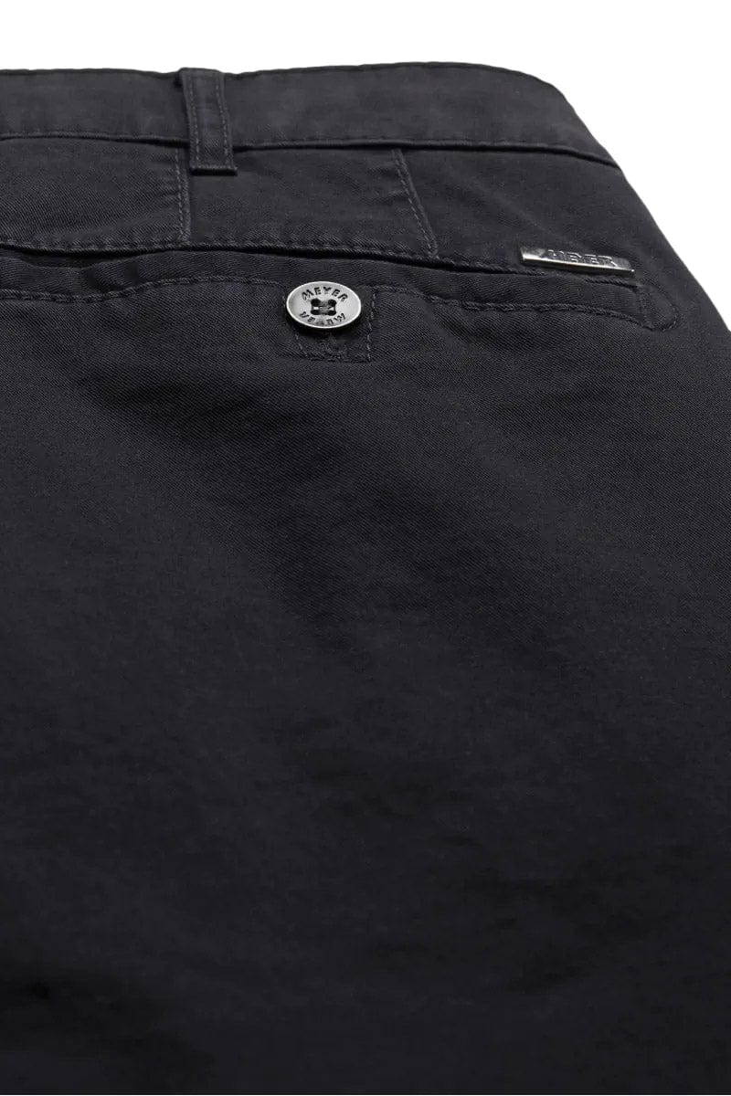Meyer Roma Cotton Chino Trousers - Navy
