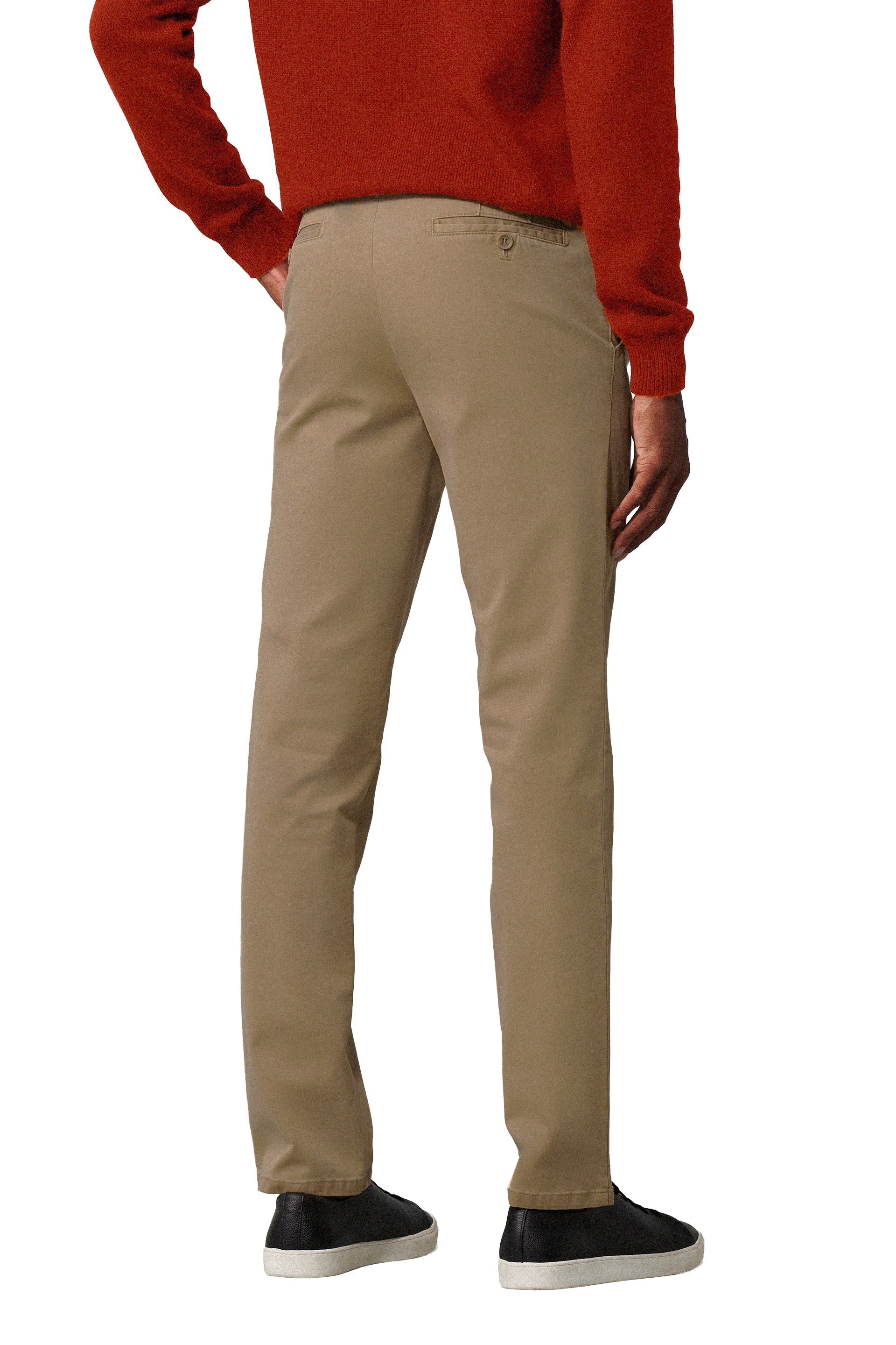 Meyer Roma Stretch Ultrasoft Twill Trousers - Beige