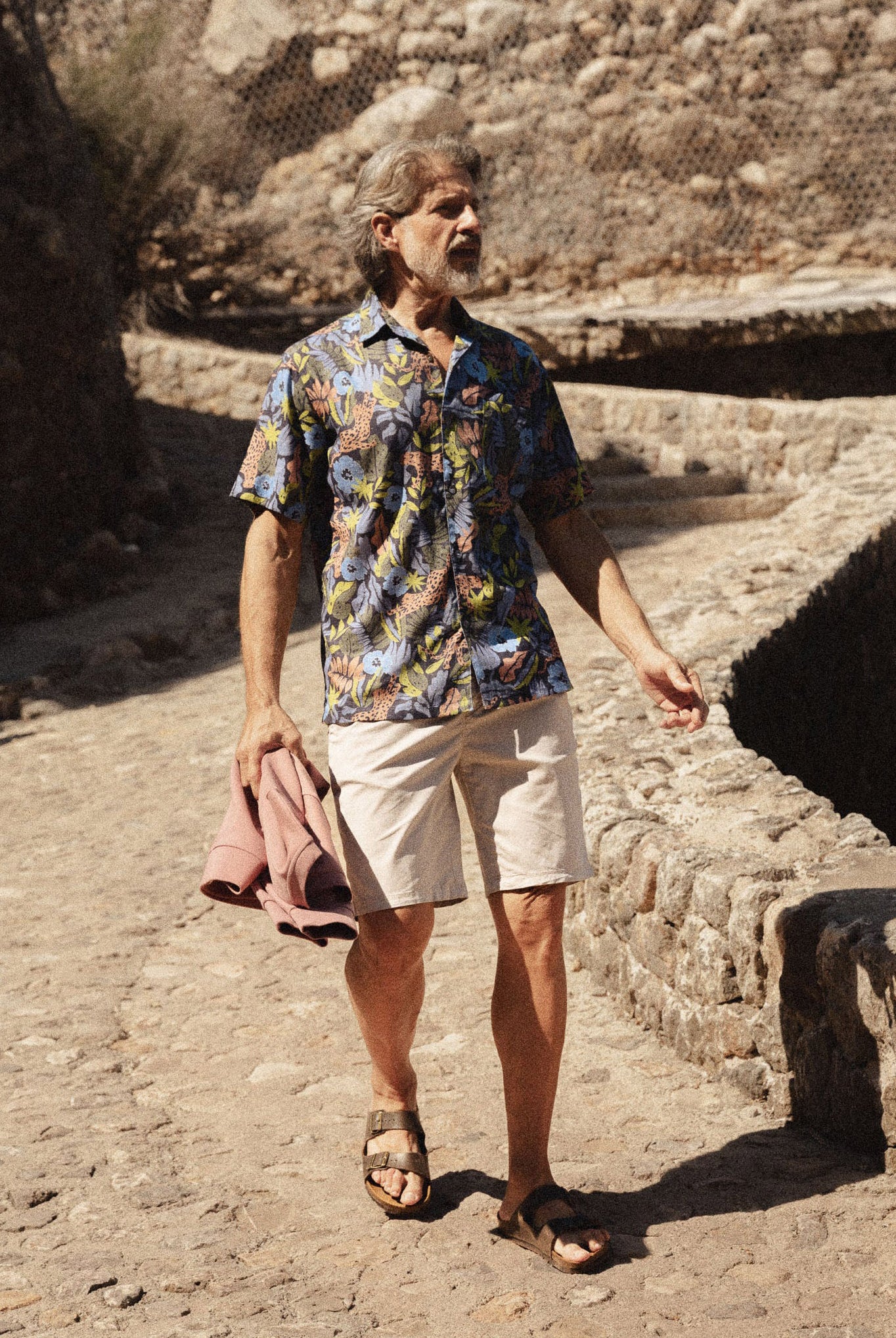 Mos Mosh Babel Wild Short Sleeve Shirt - Salute Navy