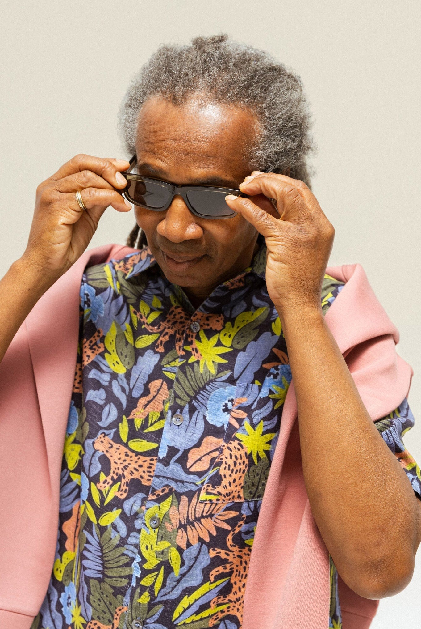 Mos Mosh Babel Wild Short Sleeve Shirt - Salute Navy