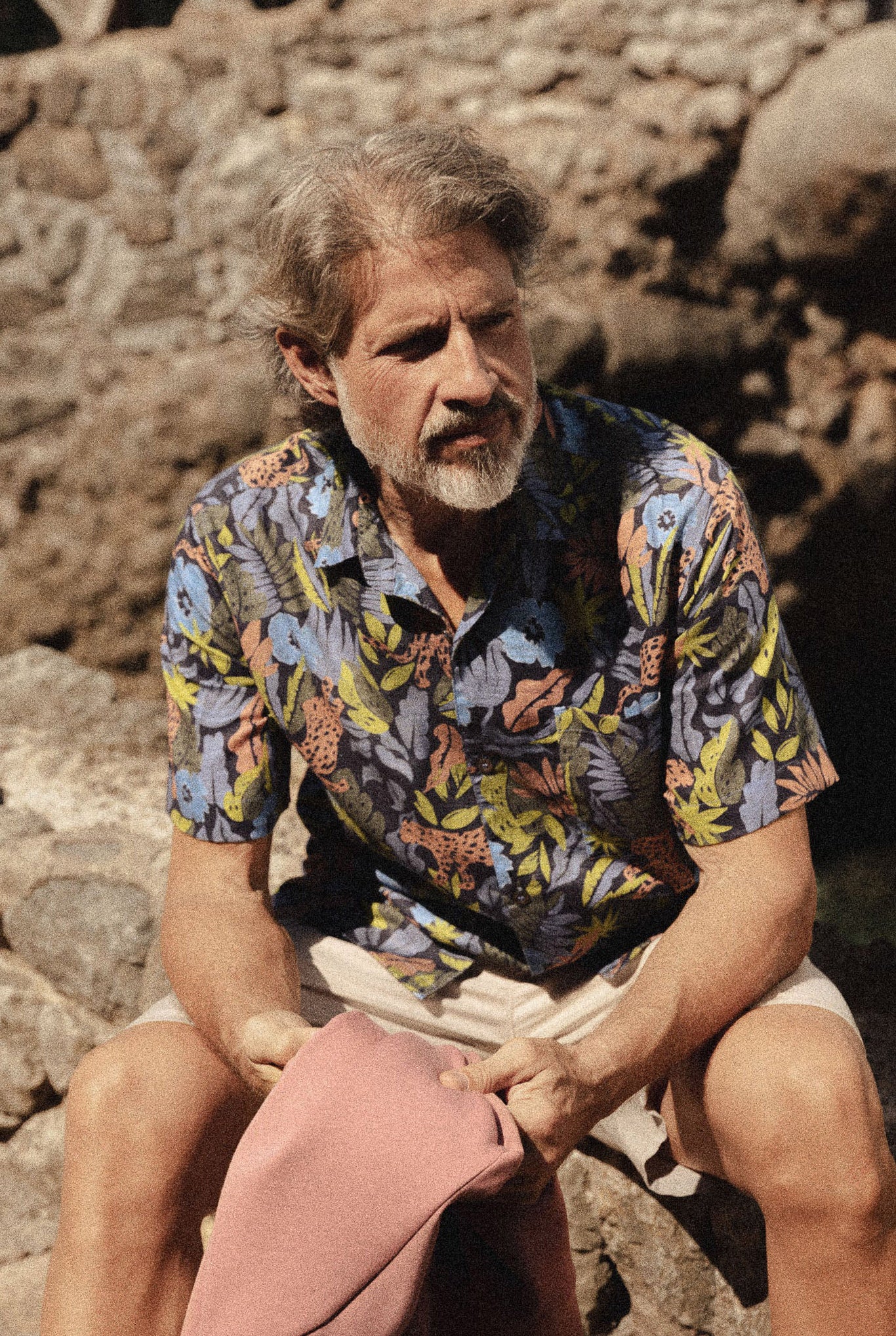 Mos Mosh Babel Wild Short Sleeve Shirt - Salute Navy