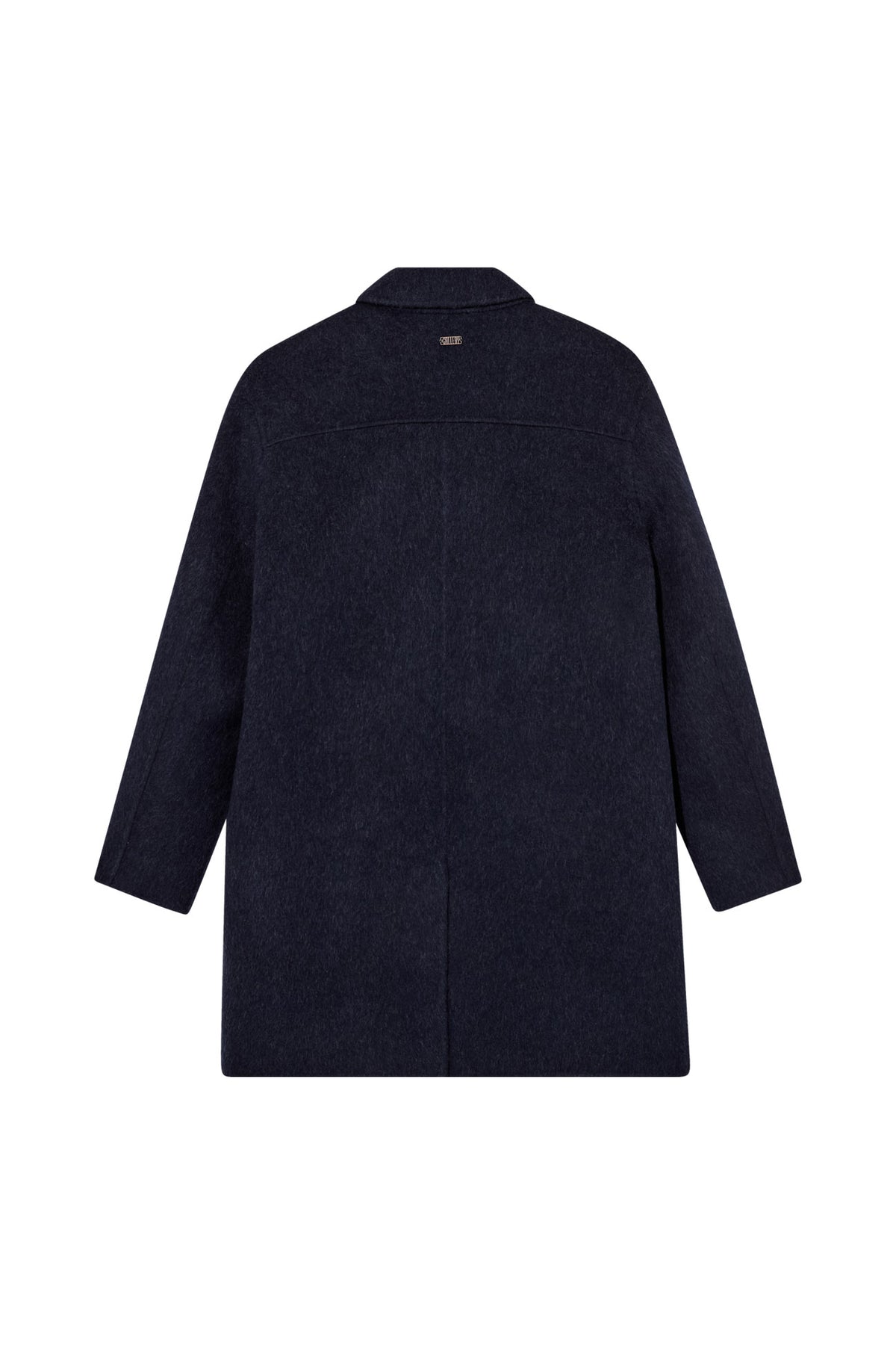 Mos Mosh Barkley Wool Coat - Salute Navy