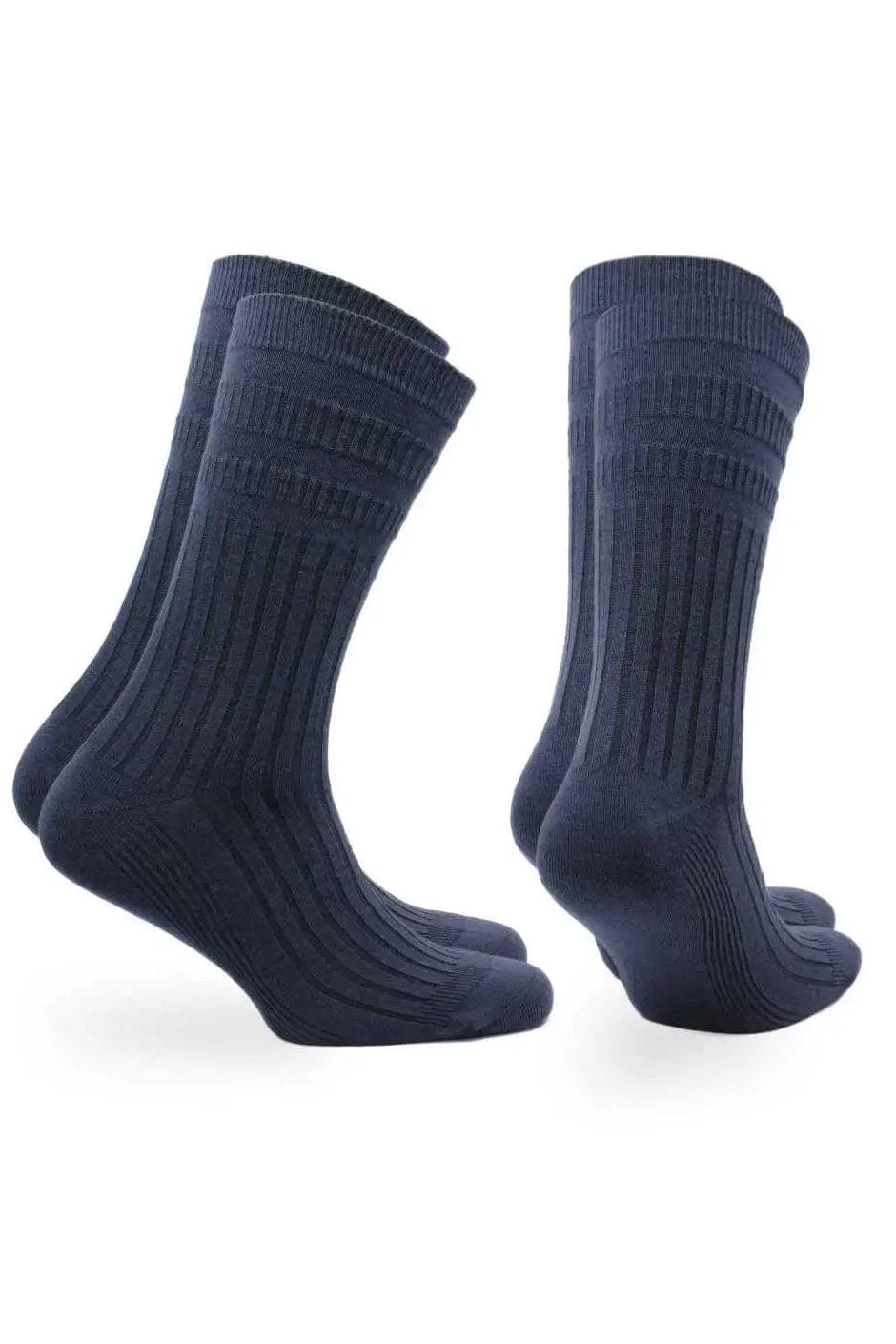 Norfolk Joseph Comfort Fit Tenderhold Cotton Socks 2 Pack - Denim