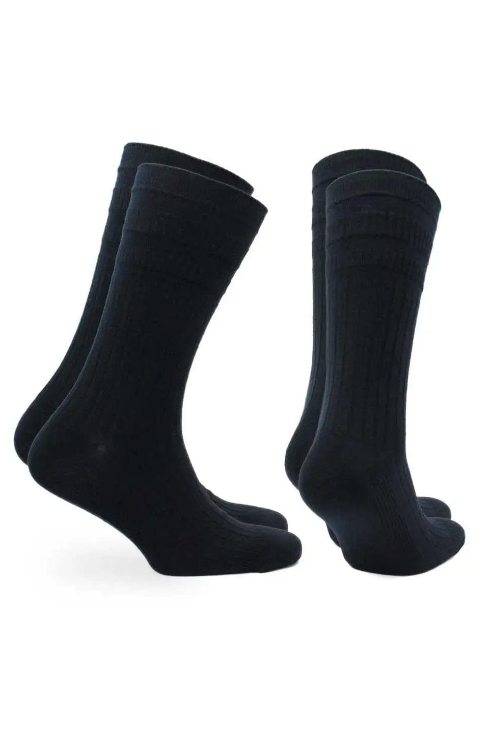 Norfolk Joseph Comfort Fit Tenderhold Cotton Socks 2 Pack - Navy